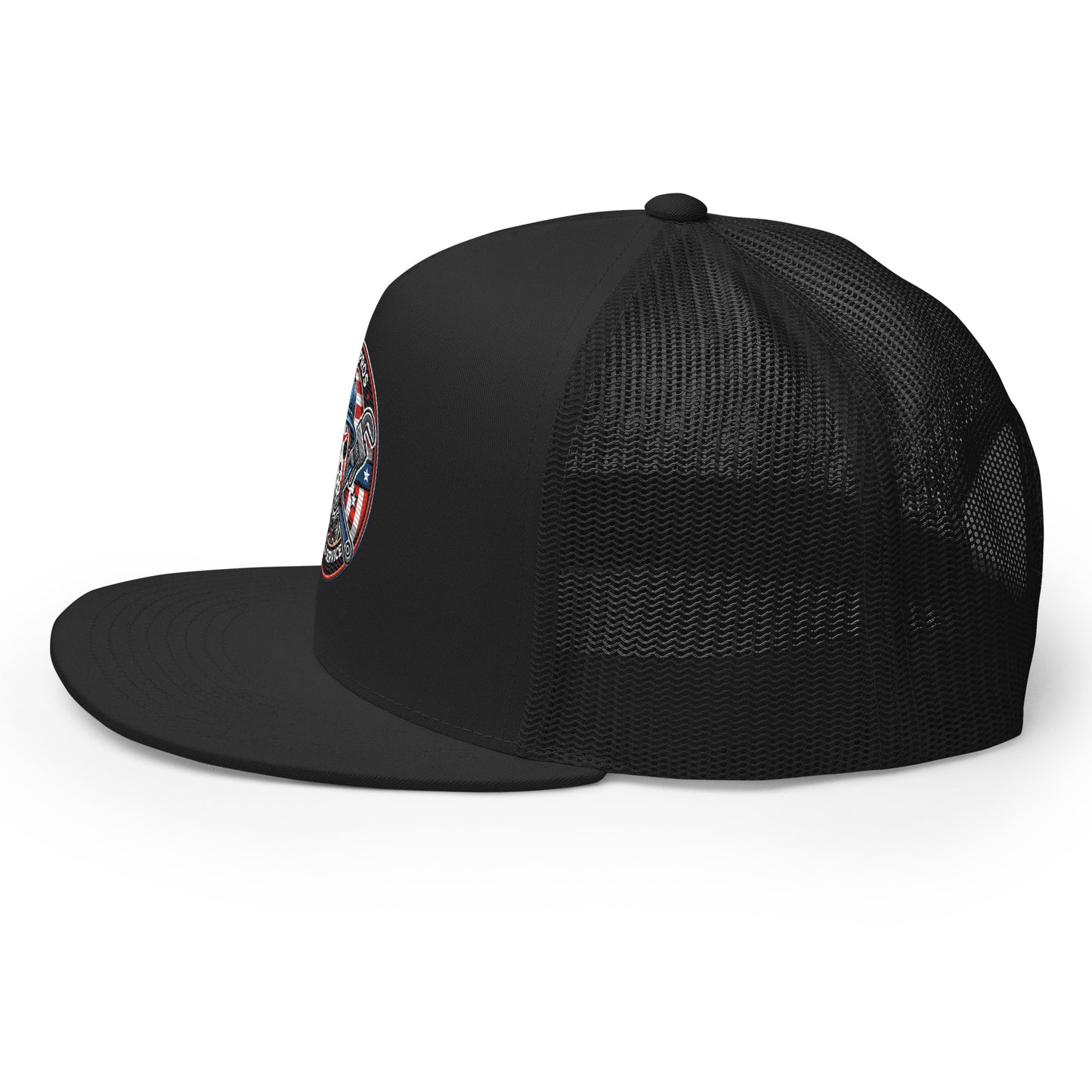 Pump Pros Custom Flat Bill Trucker Cap