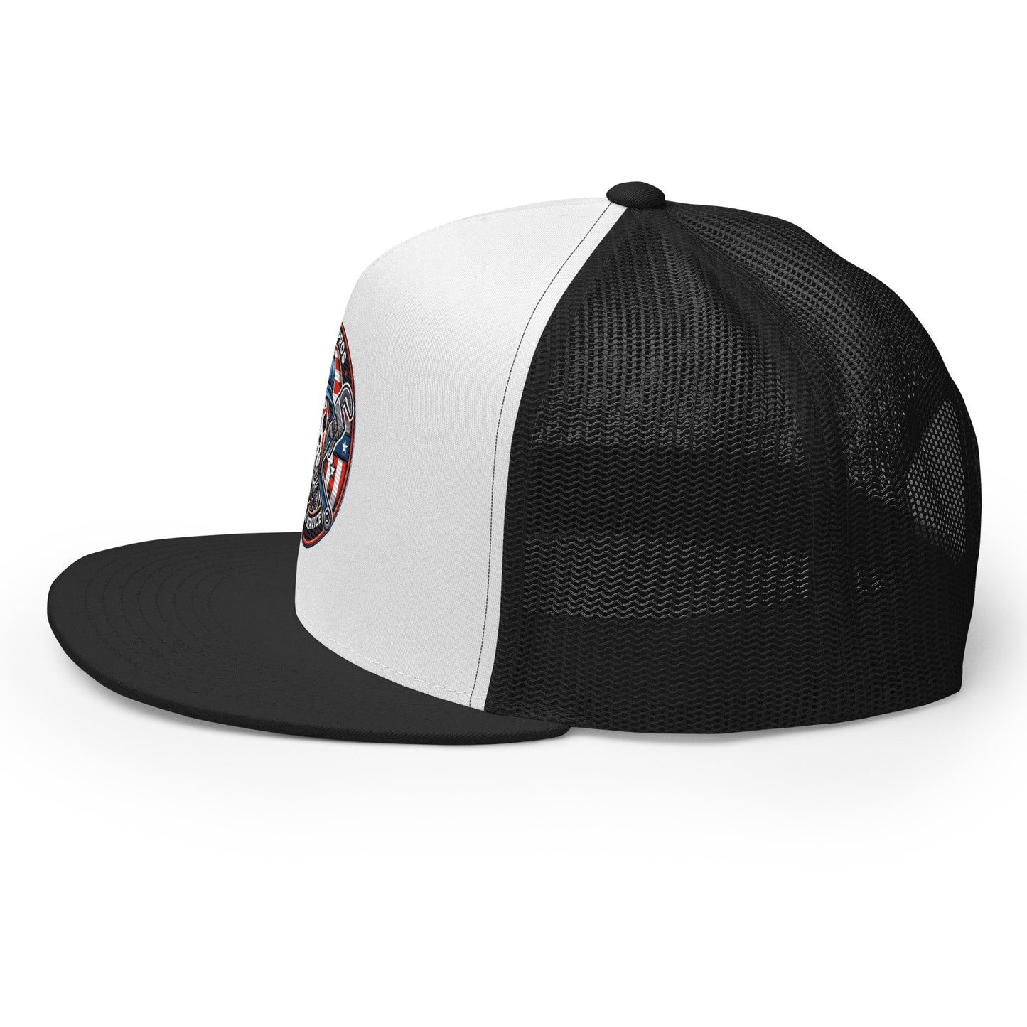 Pump Pros Custom Flat Bill Trucker Cap