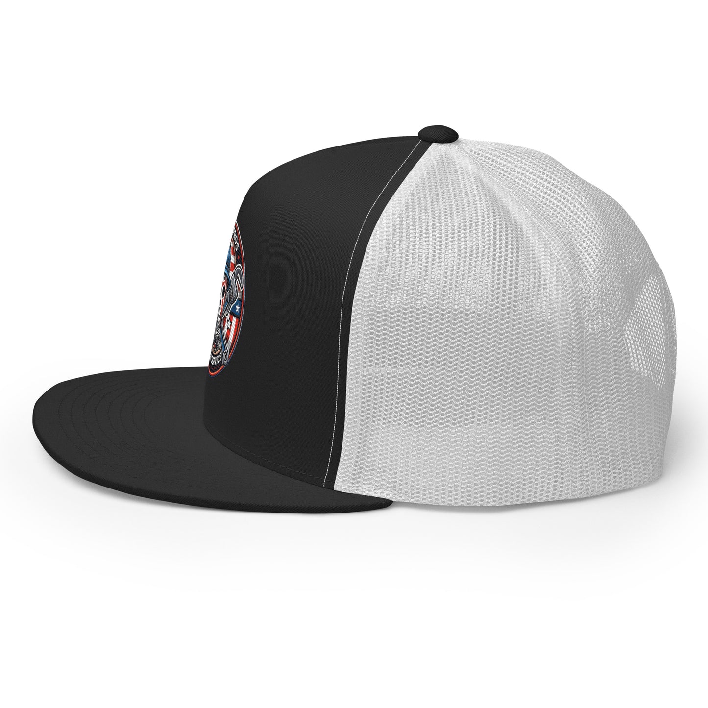 Pump Pros Custom Flat Bill Trucker Cap