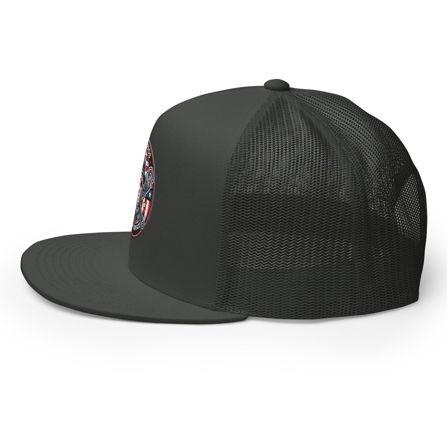 Pump Pros Custom Flat Bill Trucker Cap