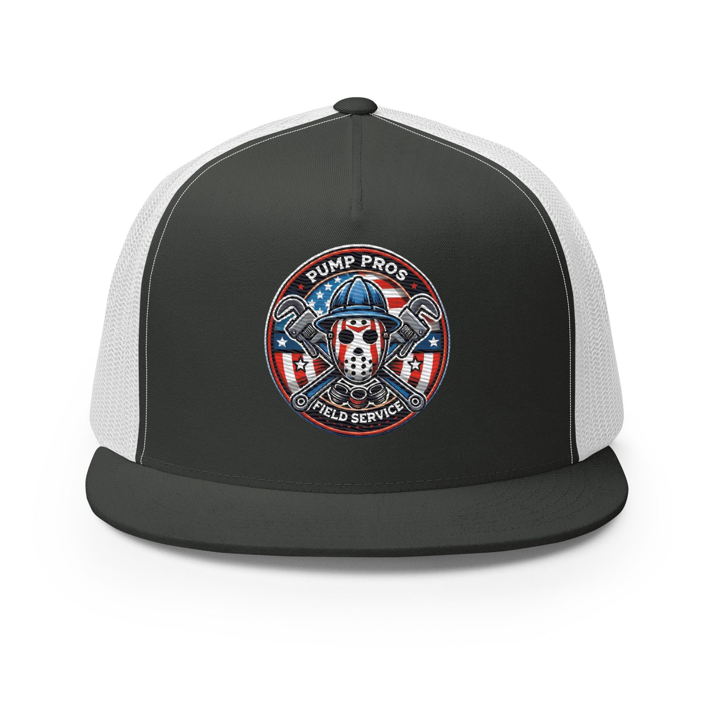 Pump Pros Custom Flat Bill Trucker Cap