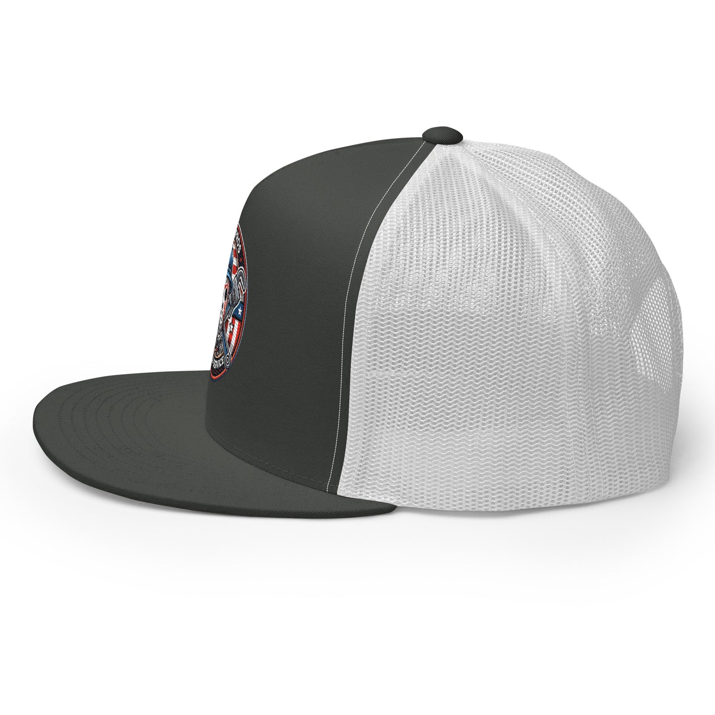 Pump Pros Custom Flat Bill Trucker Cap
