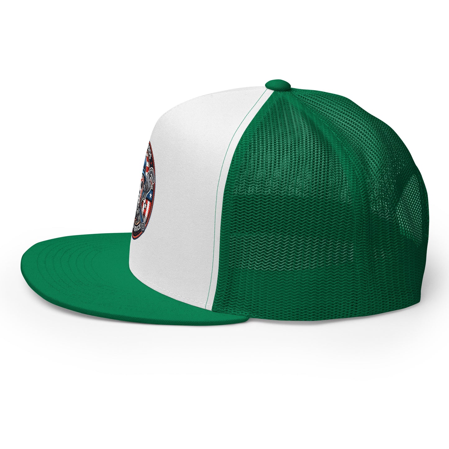 Pump Pros Custom Flat Bill Trucker Cap