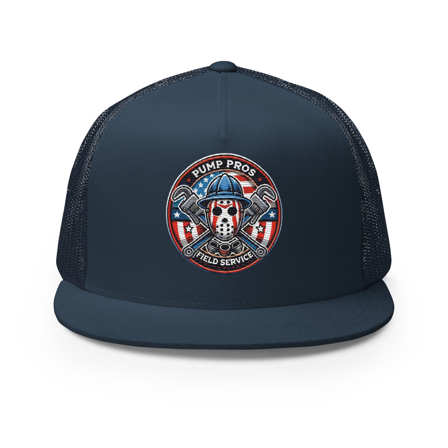 Pump Pros Custom Flat Bill Trucker Cap