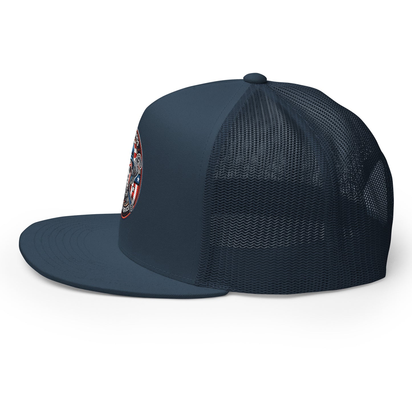 Pump Pros Custom Flat Bill Trucker Cap