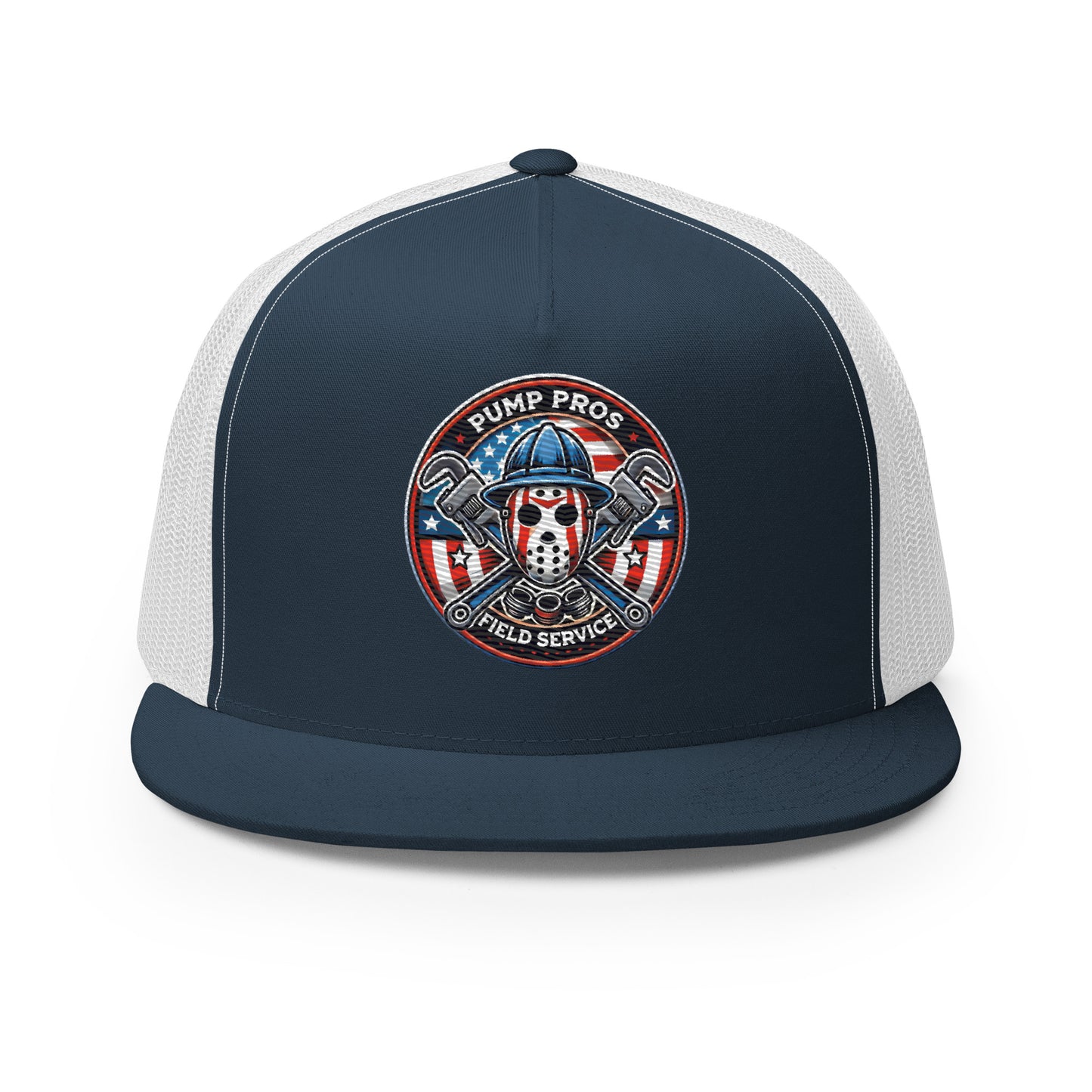 Pump Pros Custom Flat Bill Trucker Cap
