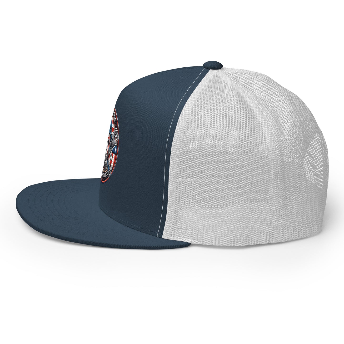 Pump Pros Custom Flat Bill Trucker Cap