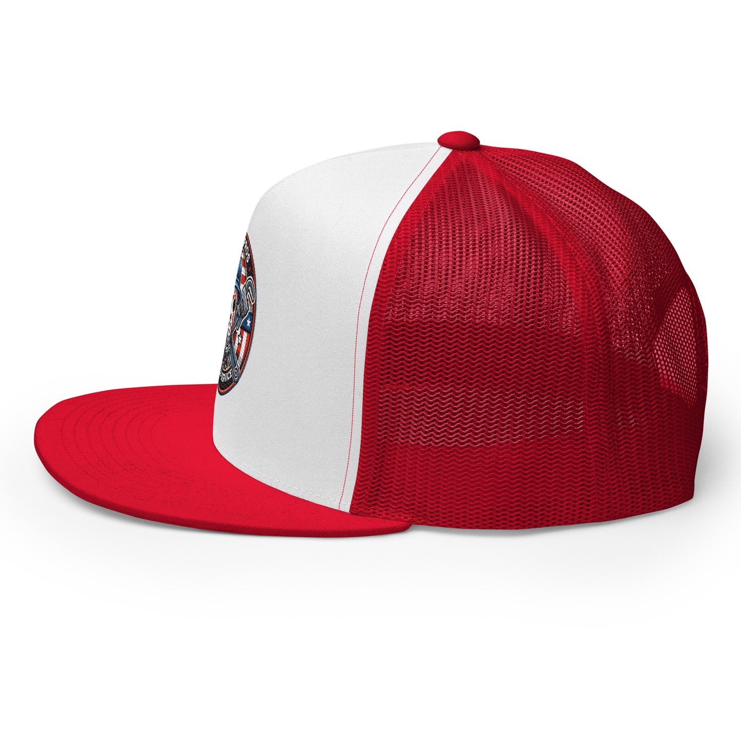 Pump Pros Custom Flat Bill Trucker Cap