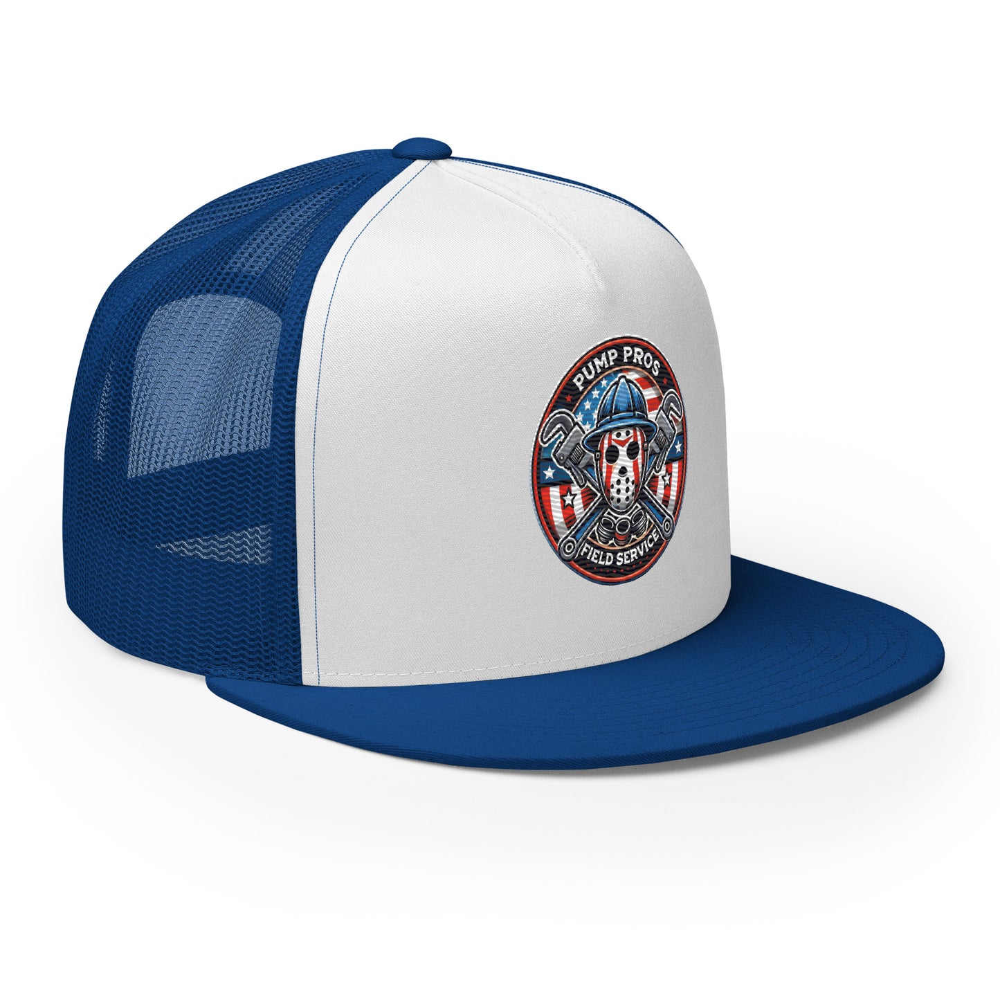 Pump Pros Custom Flat Bill Trucker Cap