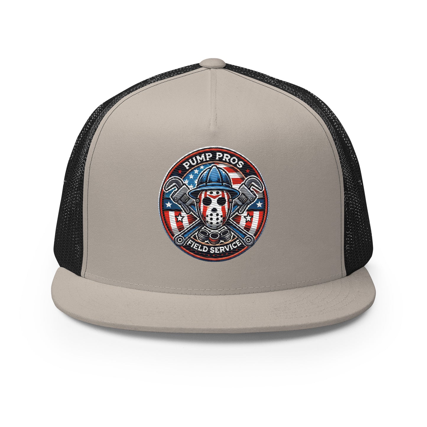 Pump Pros Custom Flat Bill Trucker Cap