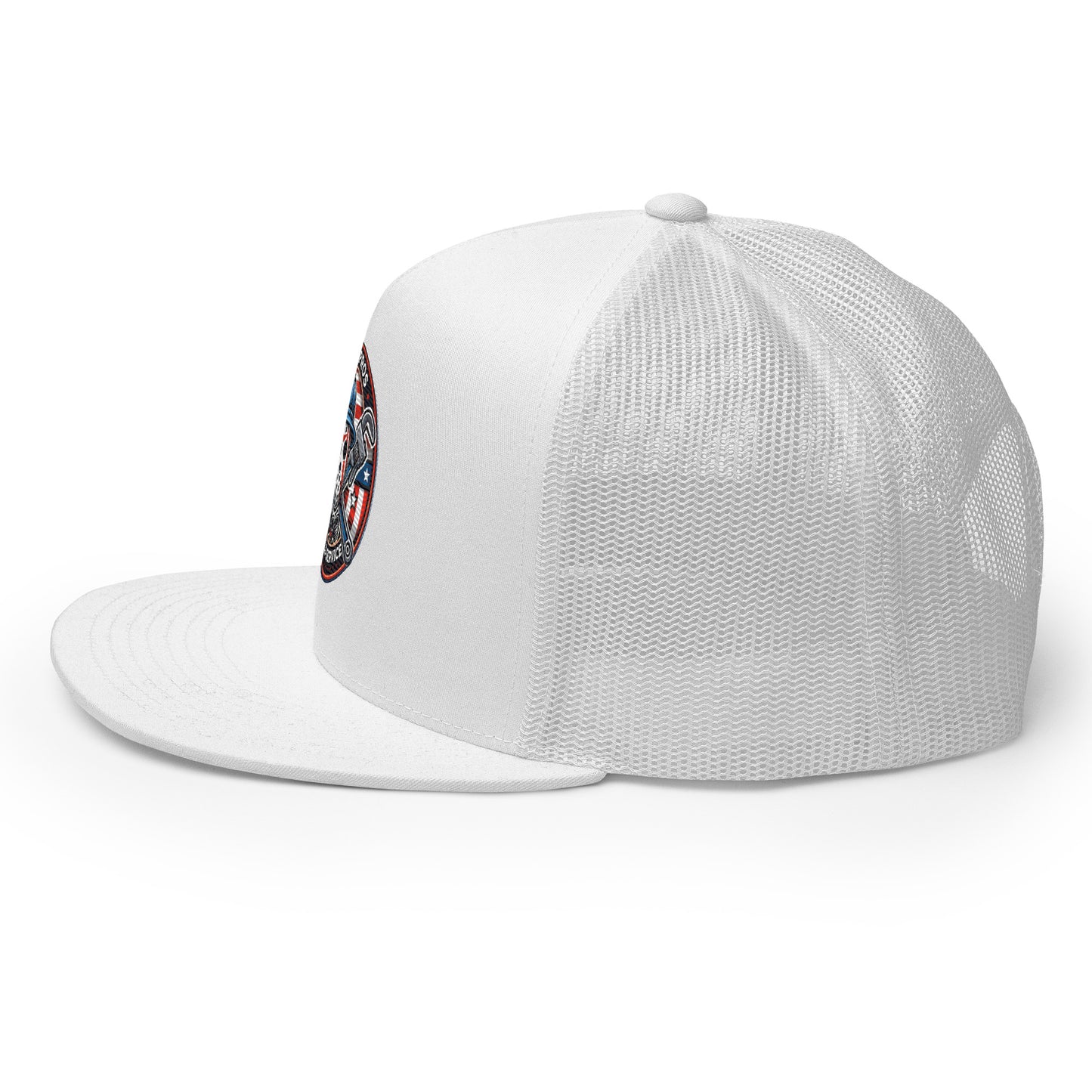 Pump Pros Custom Flat Bill Trucker Cap