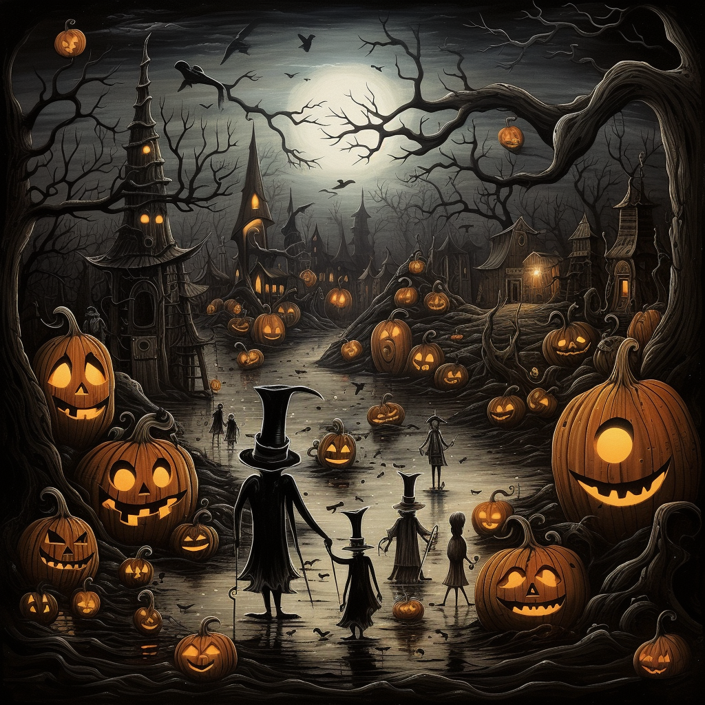 Fun Halloween Series #01 Metal prints