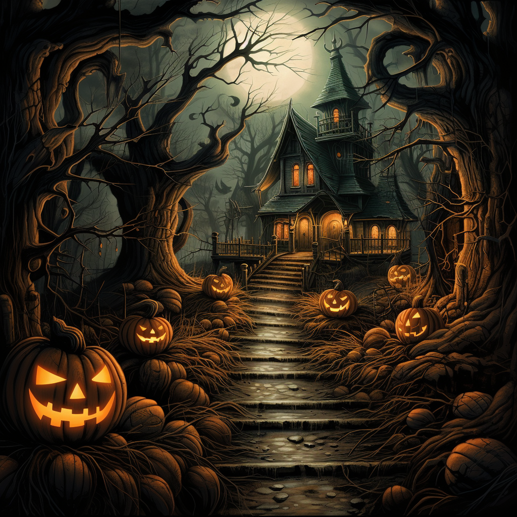 Into Halloween Series #04 Metal Prints