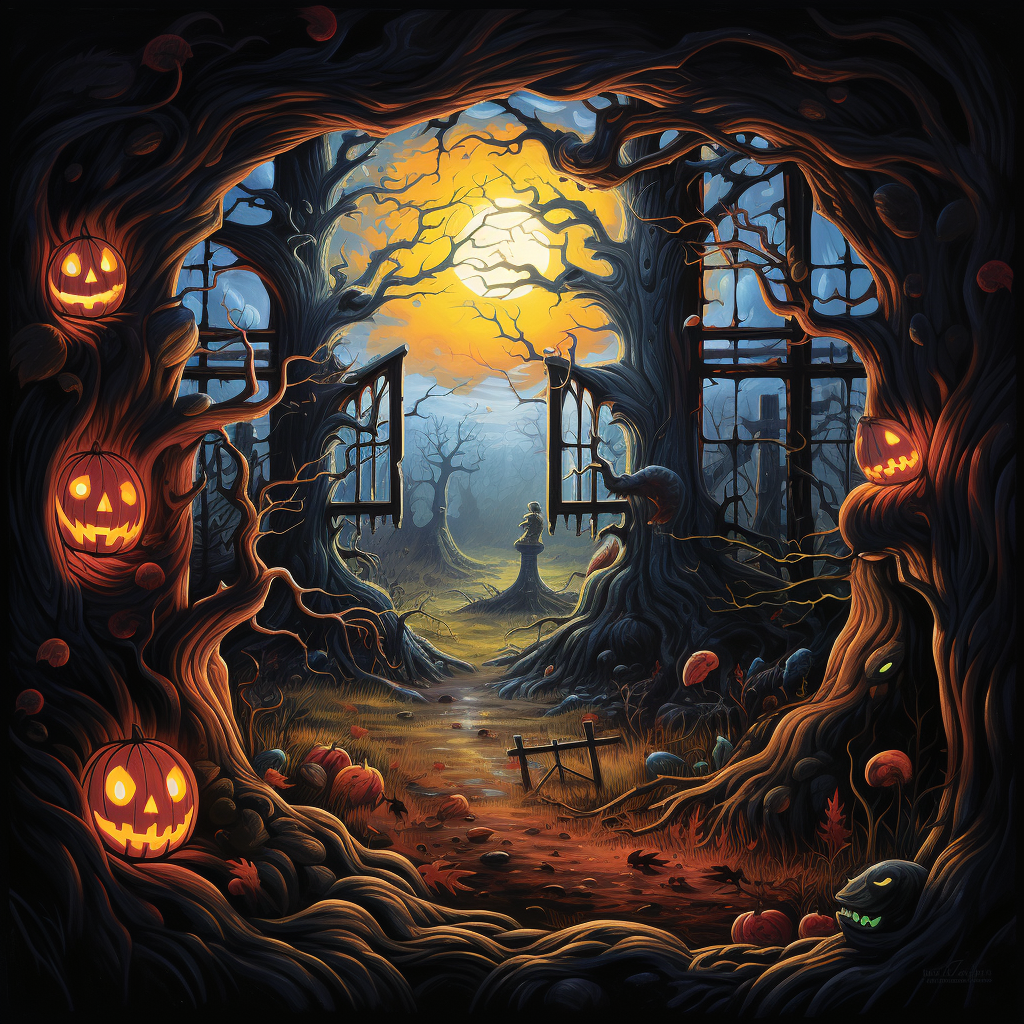 Into Halloween Series #05 Metal Prints