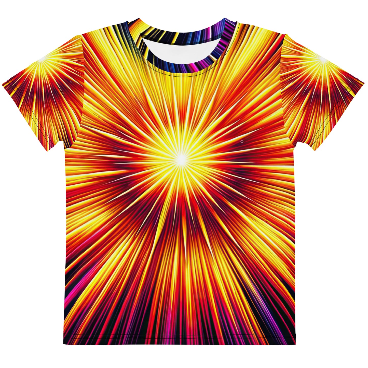Sunburst Unisex Kids crew neck t-shirt