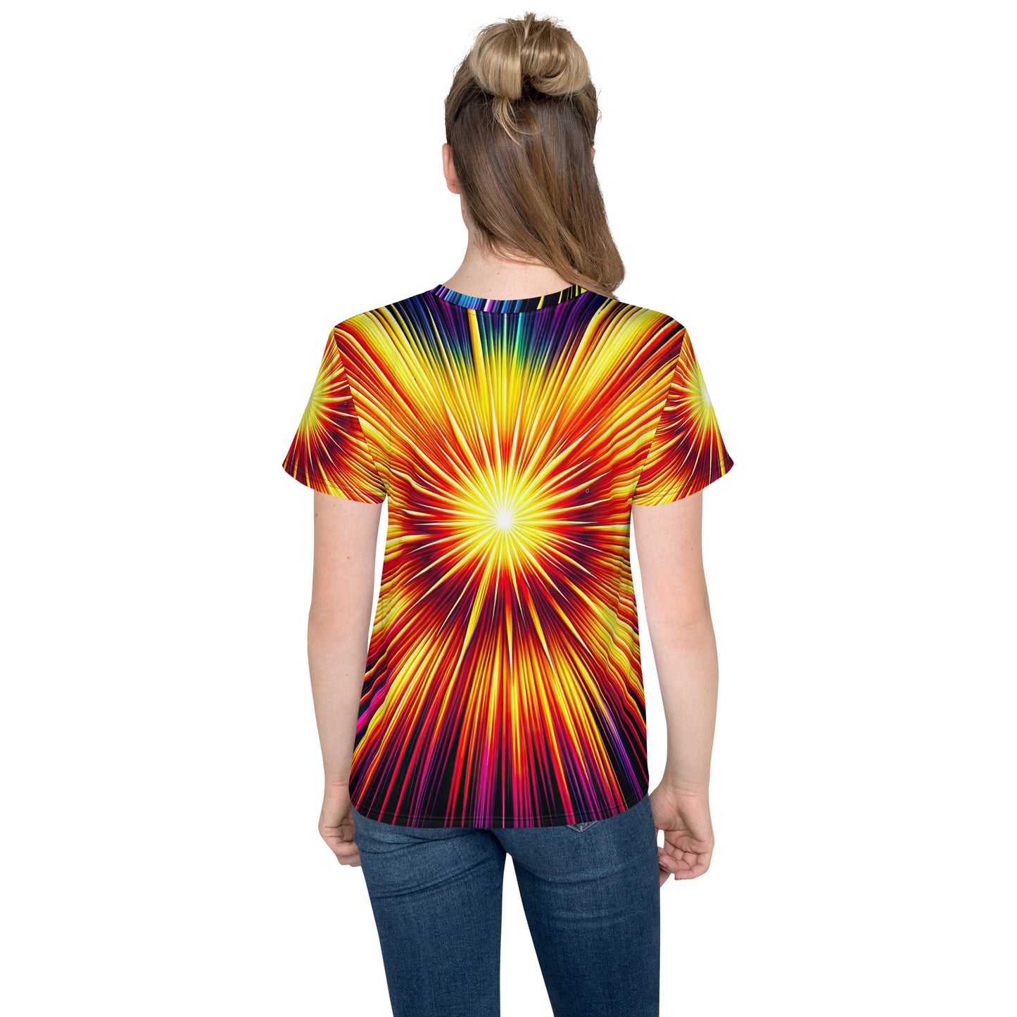Sunburst Unisex Youth crew neck t-shirt