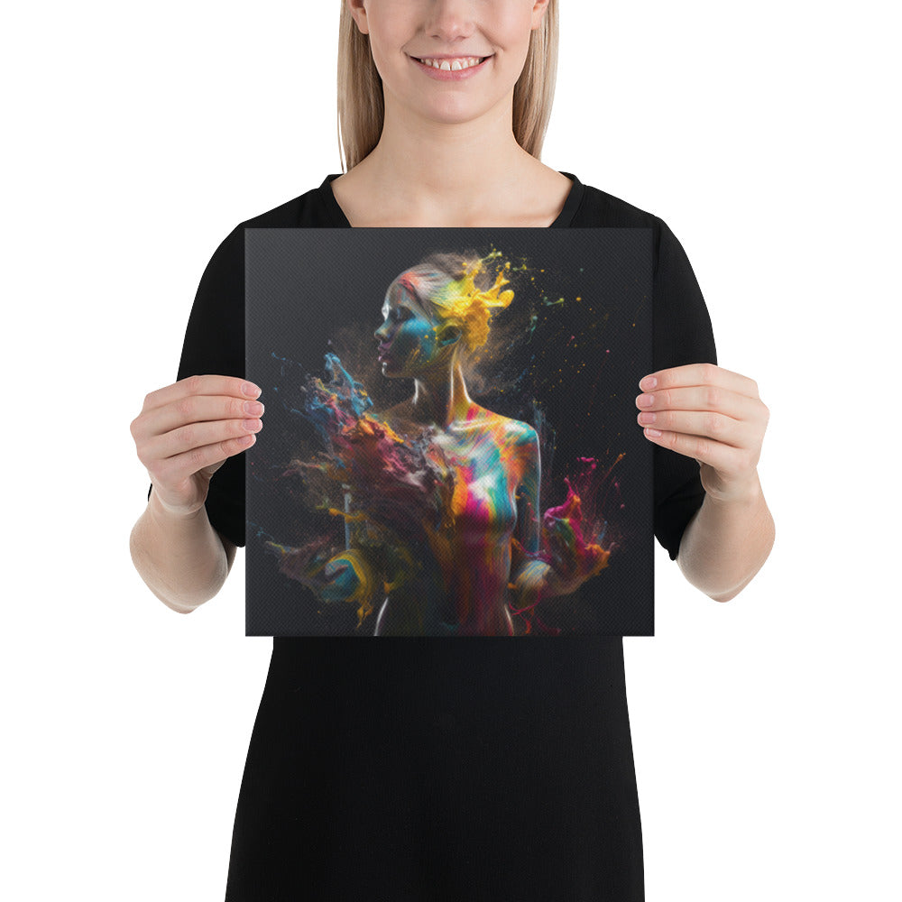 Painted Lady Canvas Prints