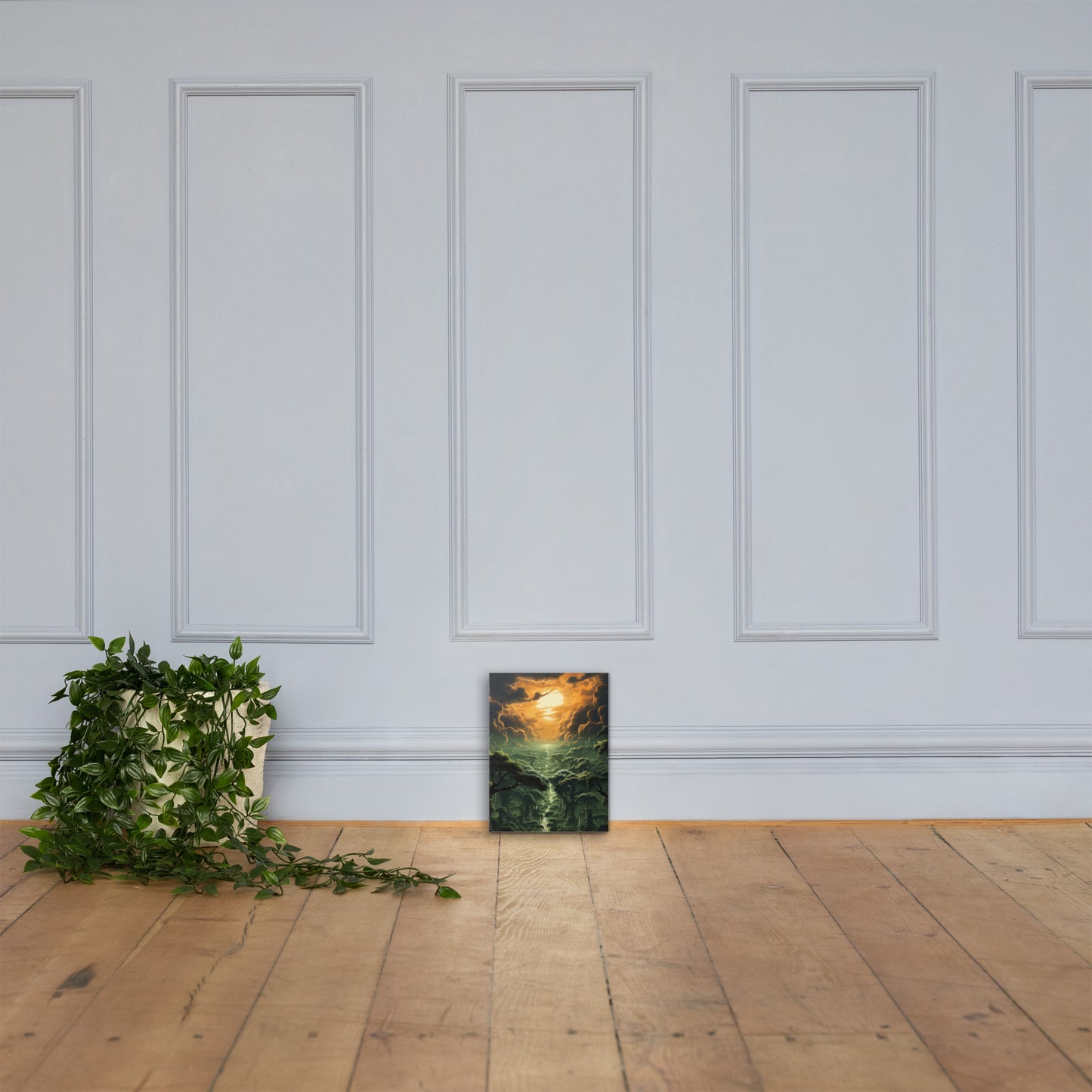 Artistic River Landscape #3 Canvas Prints