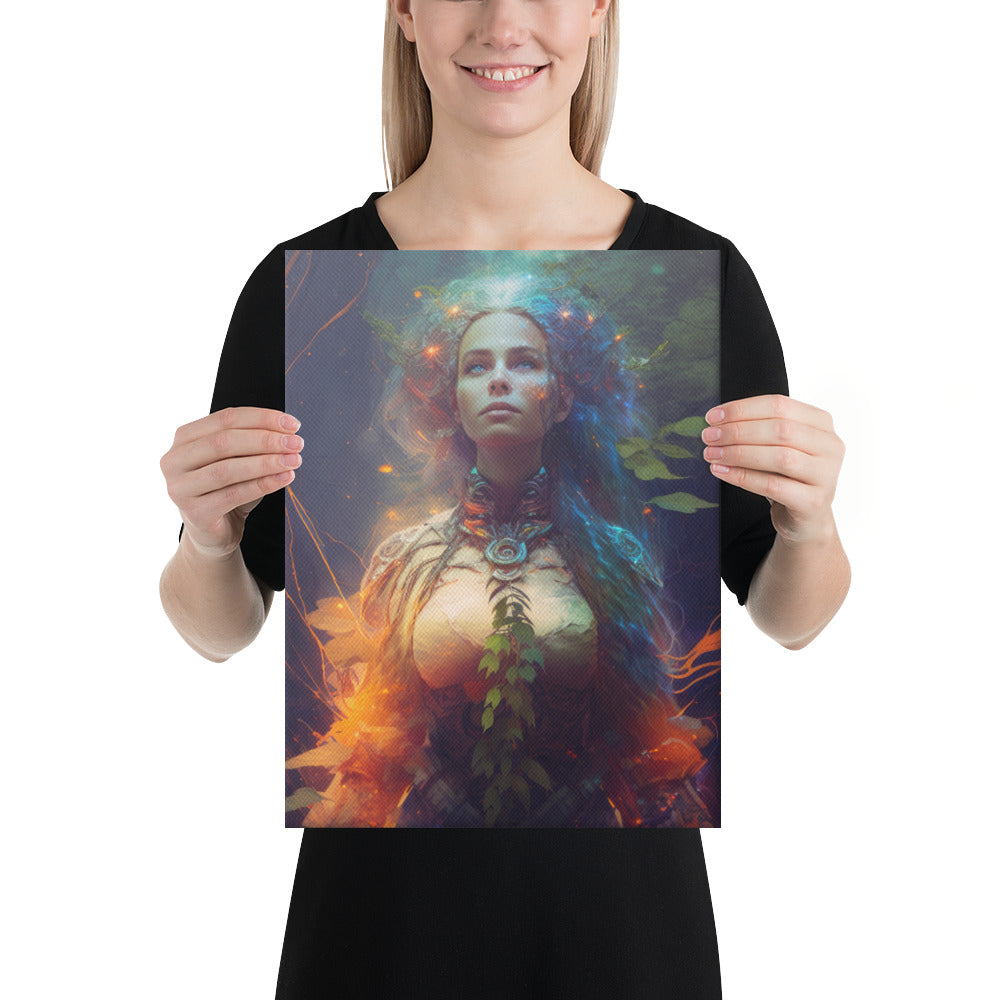 Goddess of Light Canvas Print
