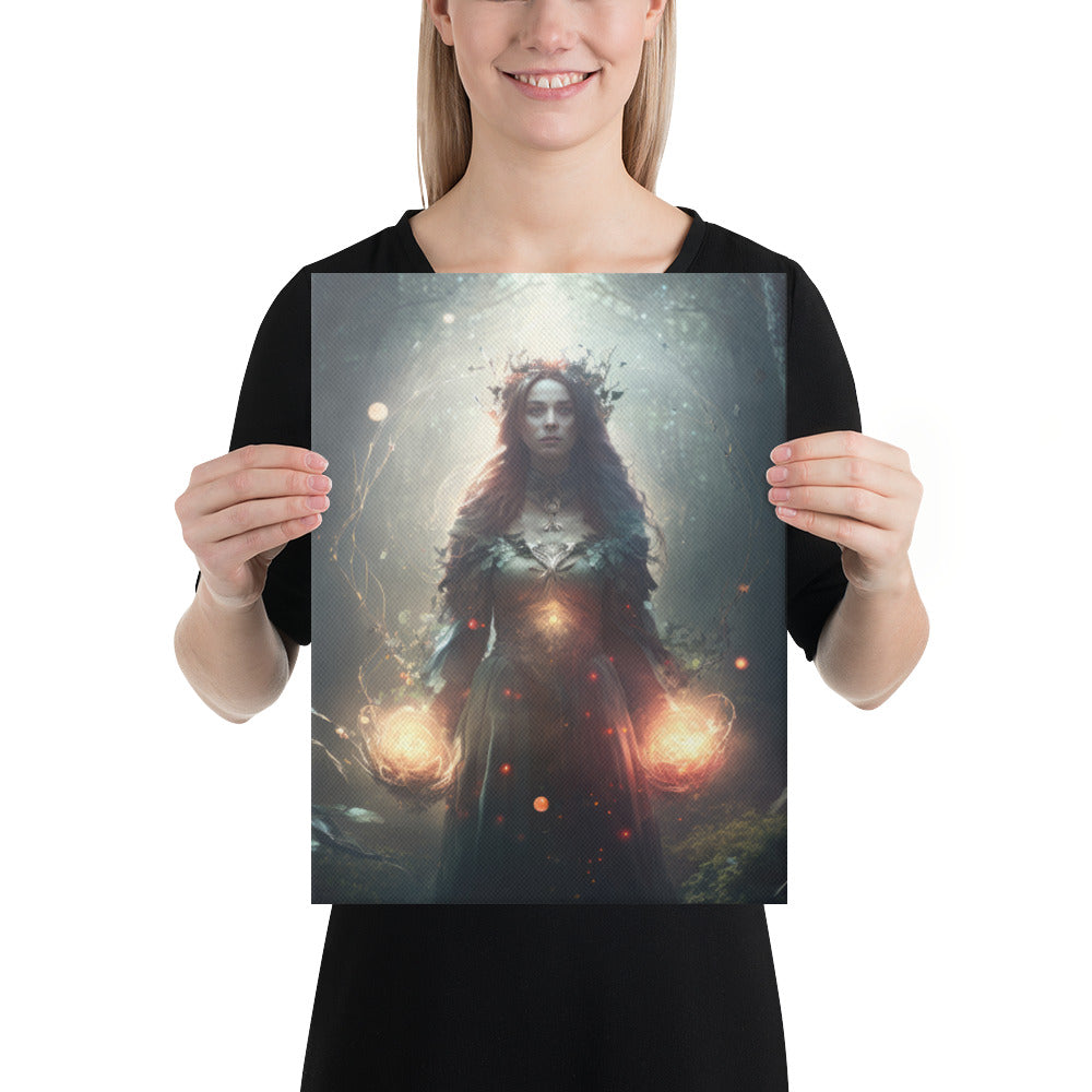Goddess of Energy Canvas Print