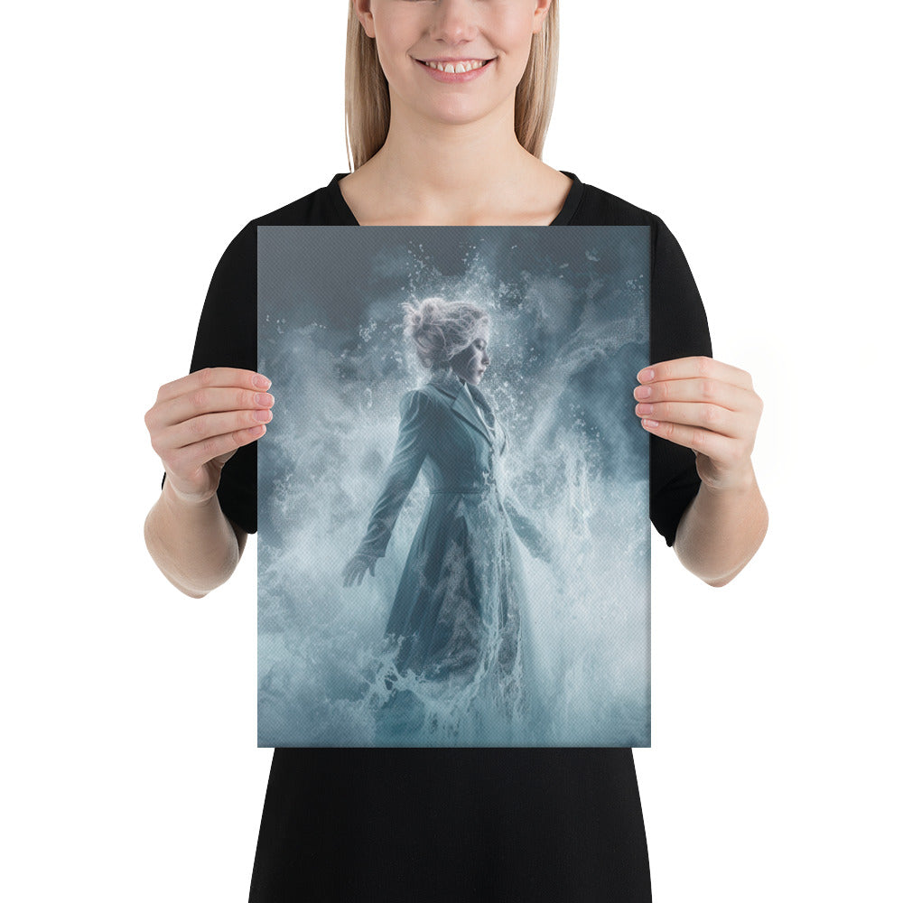 The Winter Queen Canvas Print