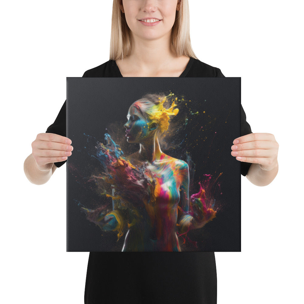Painted Lady Canvas Prints