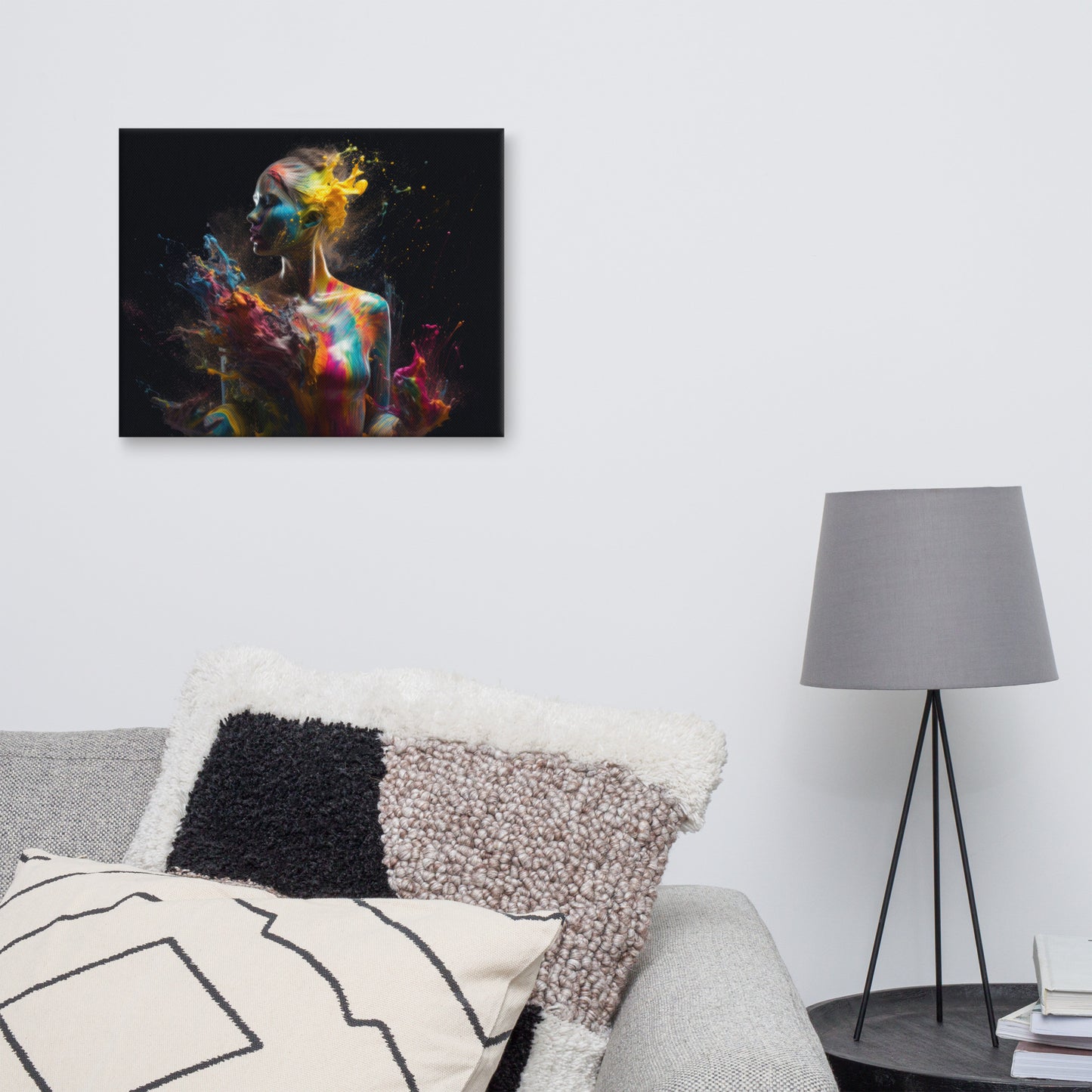 Painted Lady Canvas Prints