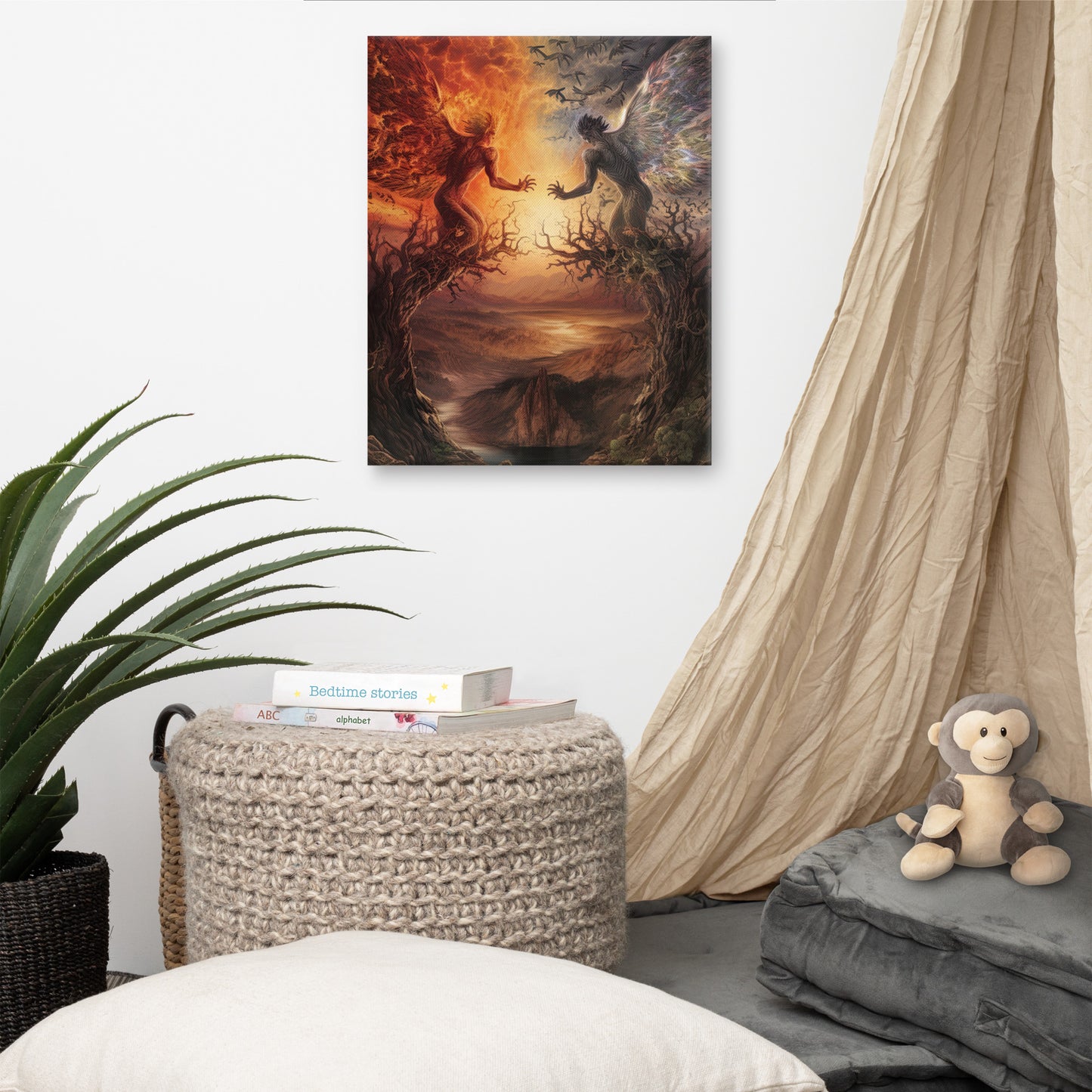 Angels & Demons Canvas