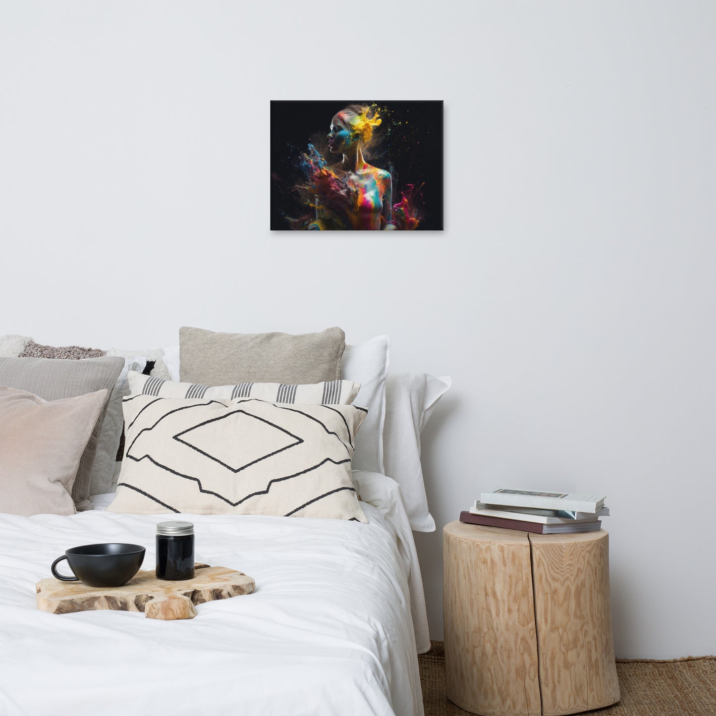 Painted Lady Canvas Prints