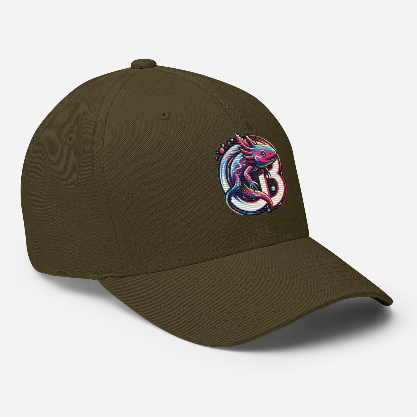 Custom Axolotl Structured Twill Hat