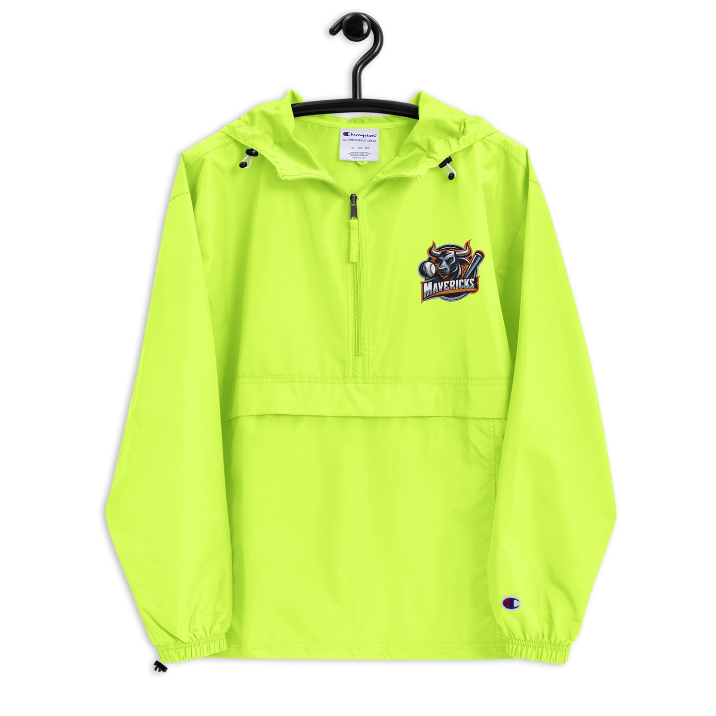 Unisex Mavericks Baseball Logo Embroidered Champion Packable Jacket
