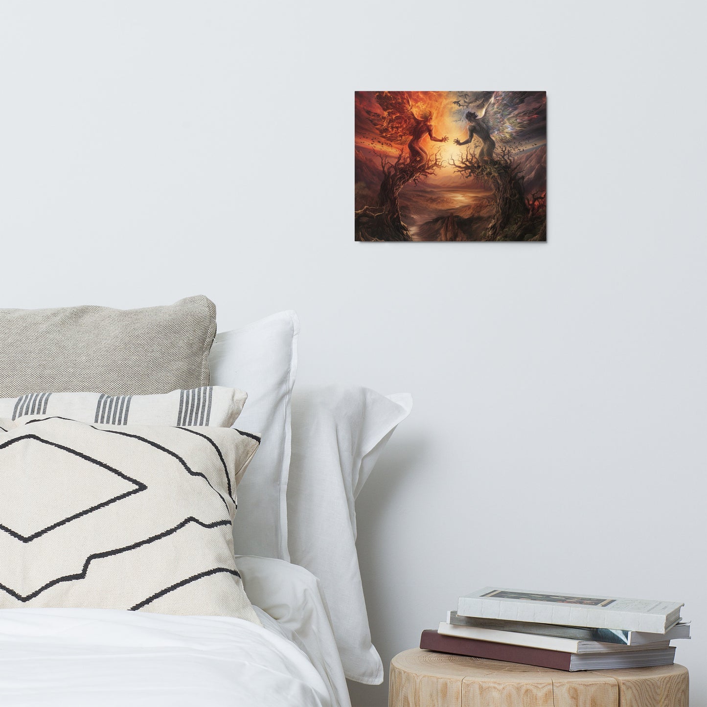 Angels & Demons Metal prints