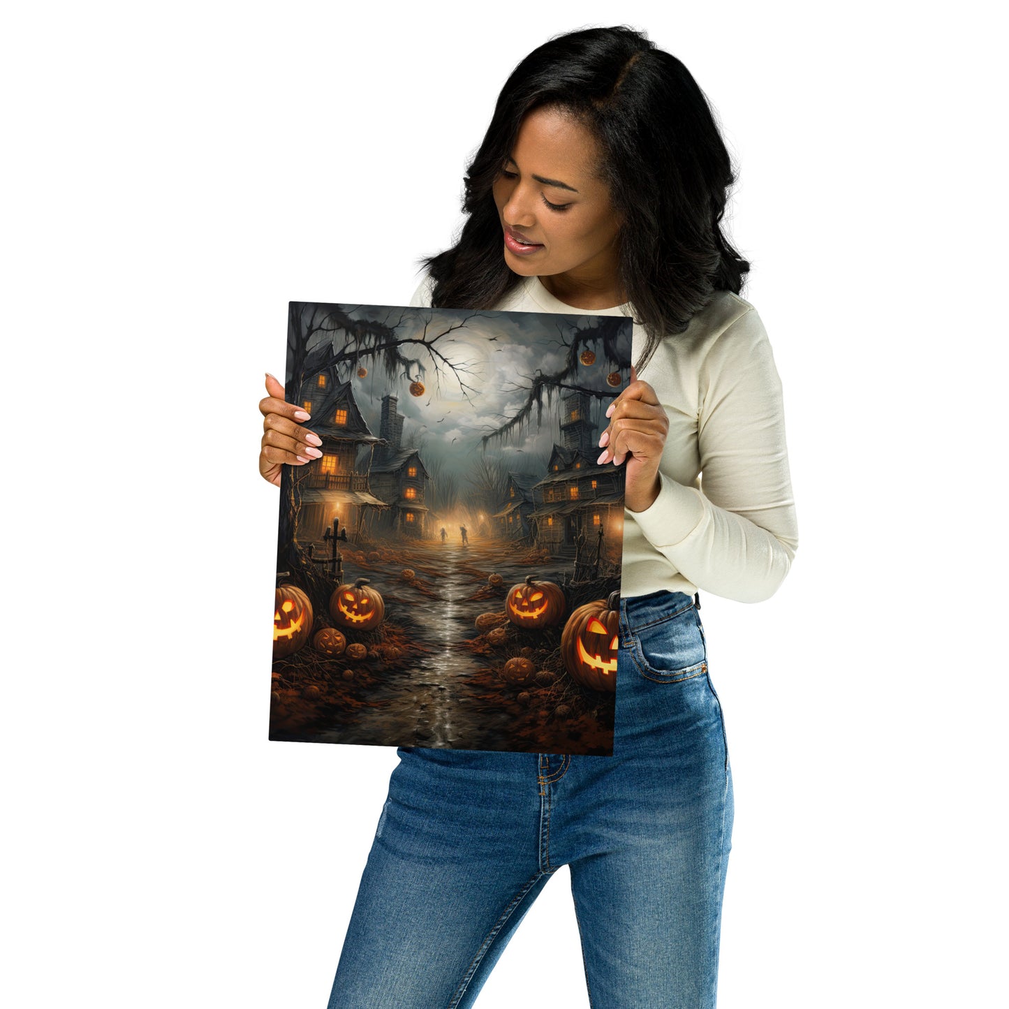 Into Halloween Series #01 Metal prints