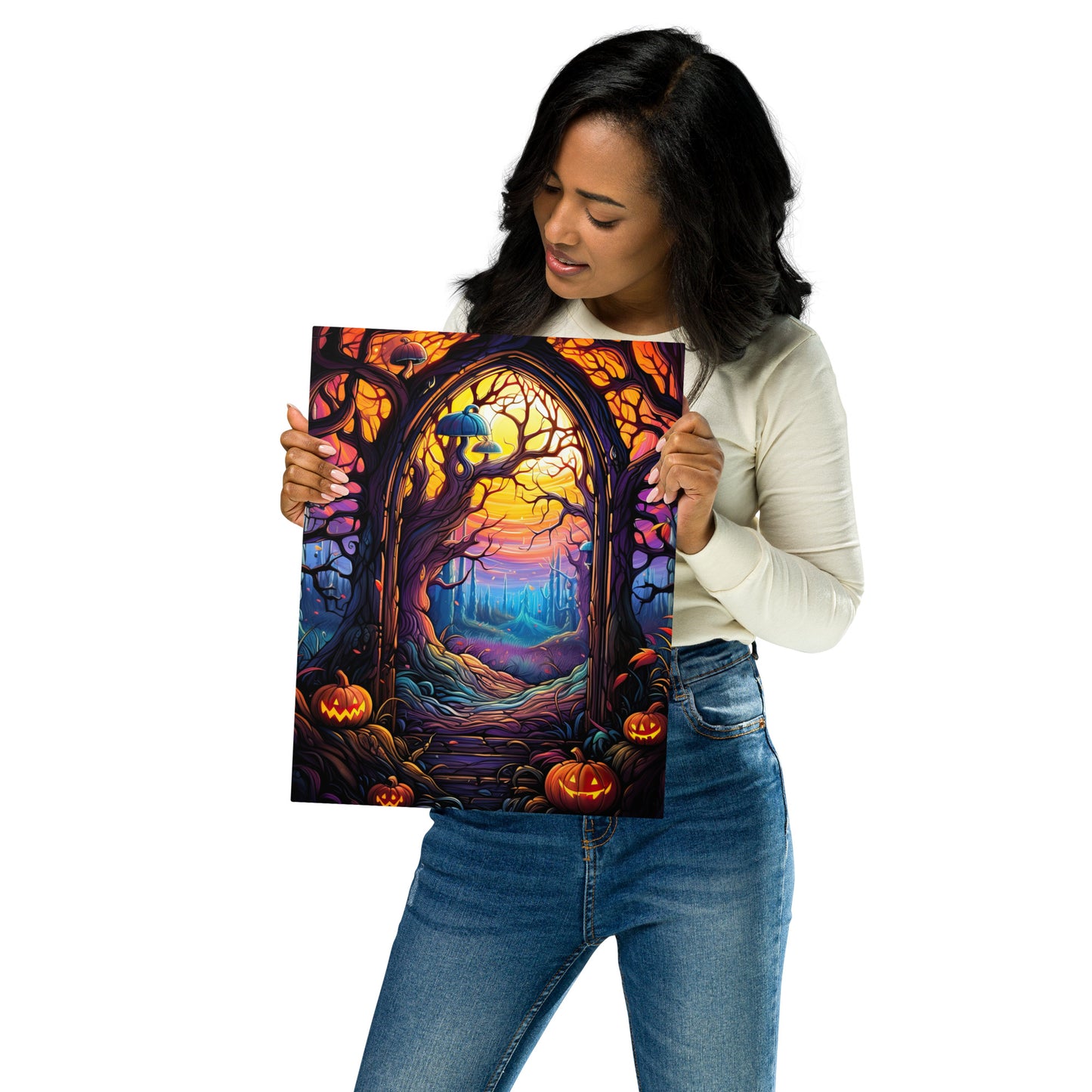 Into Halloween Series #06 Metal Prints