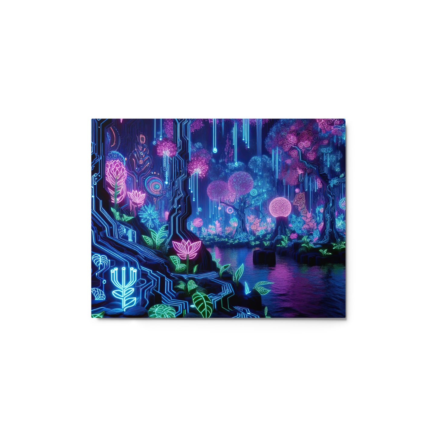 The Neon Forest Metal prints