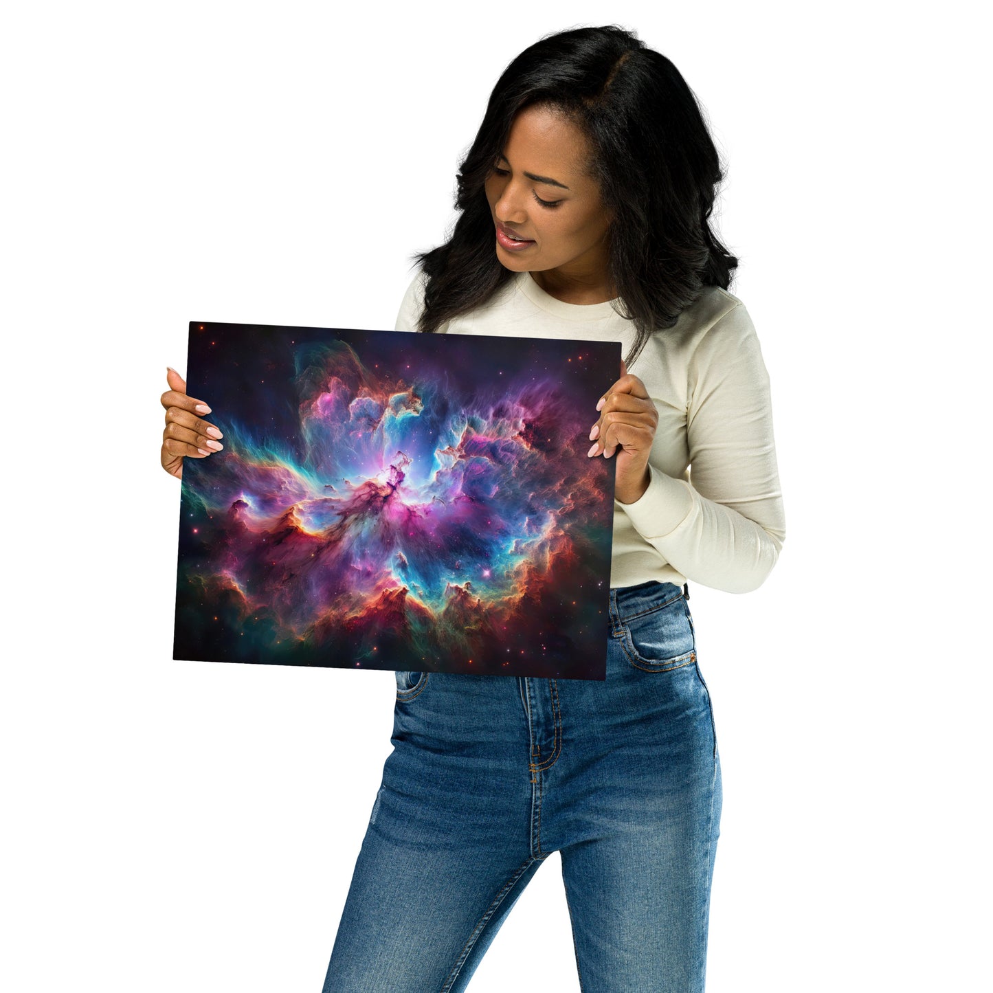 Beautiful Nebula Metal prints