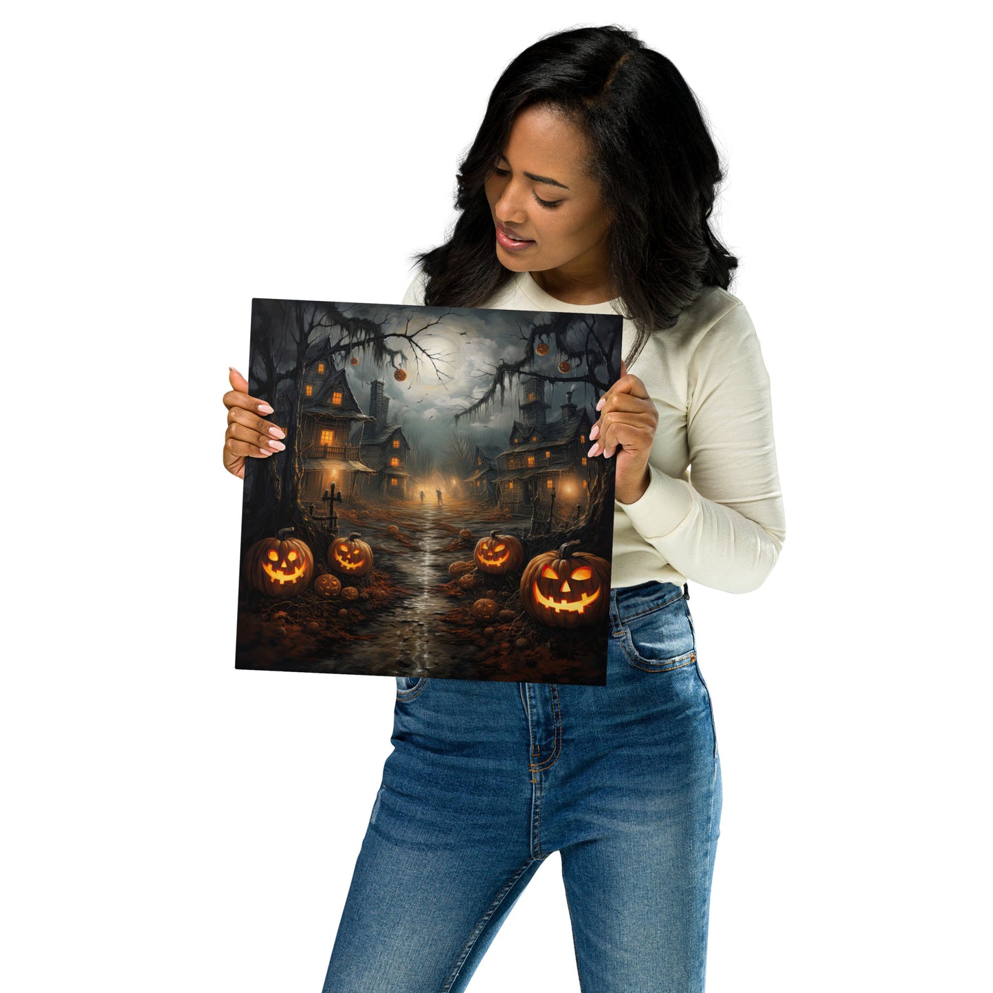 Into Halloween Series #01 Metal prints