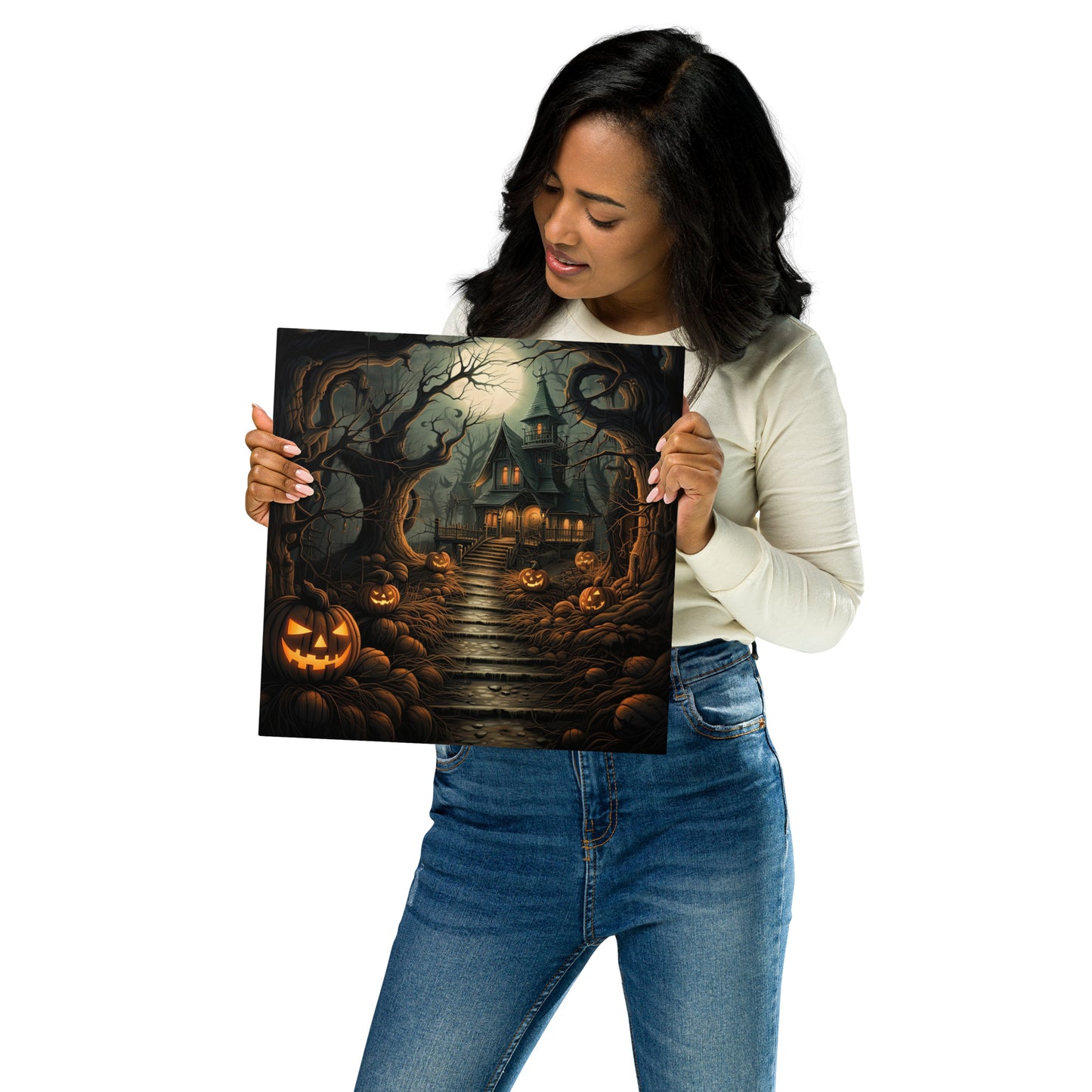 Into Halloween Series #04 Metal Prints