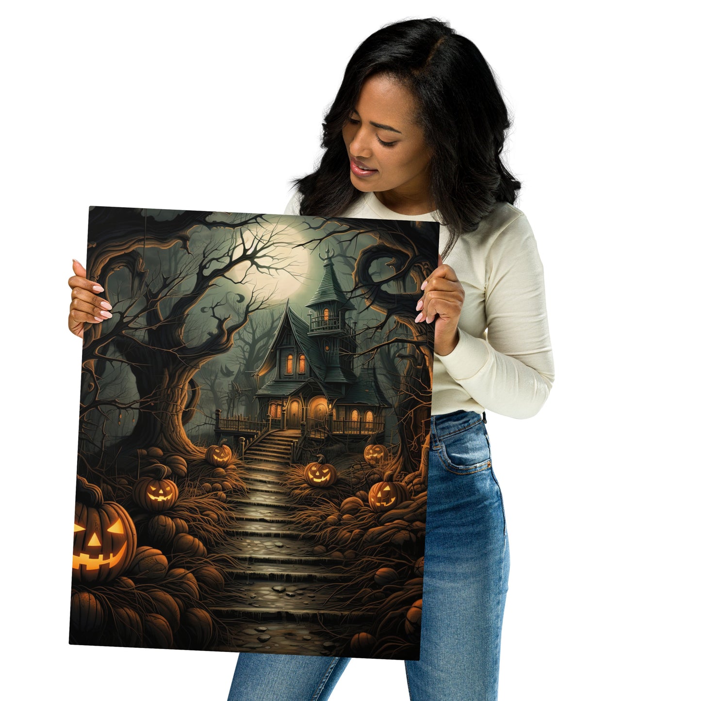 Into Halloween Series #04 Metal Prints