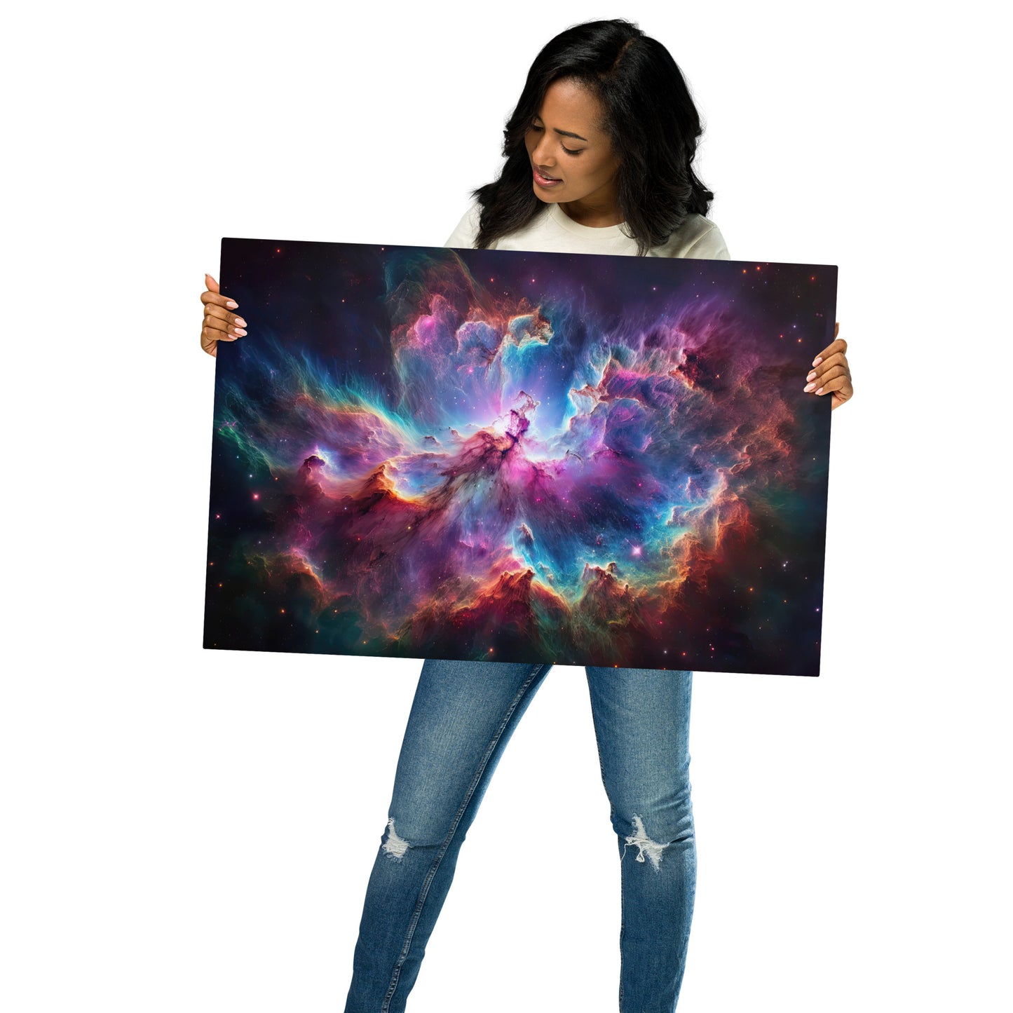 Beautiful Nebula Metal prints