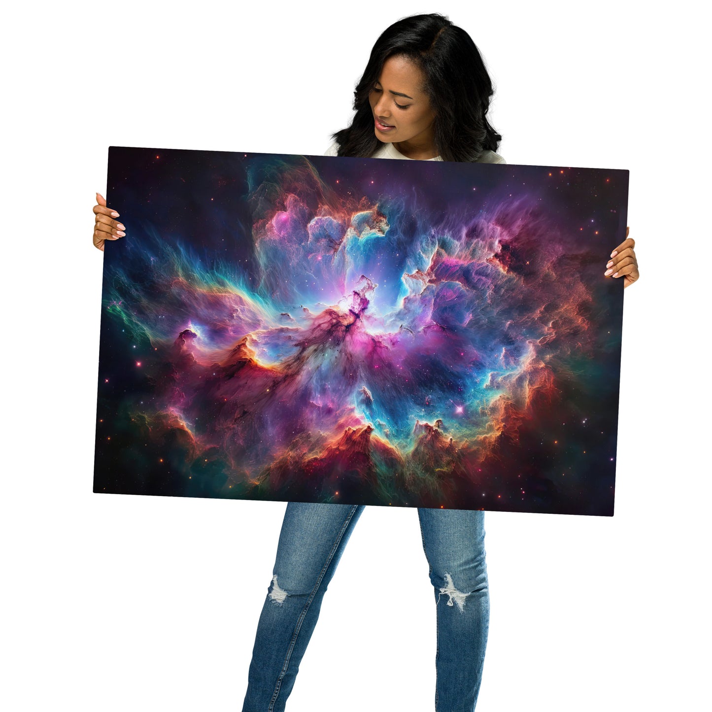 Beautiful Nebula Metal prints