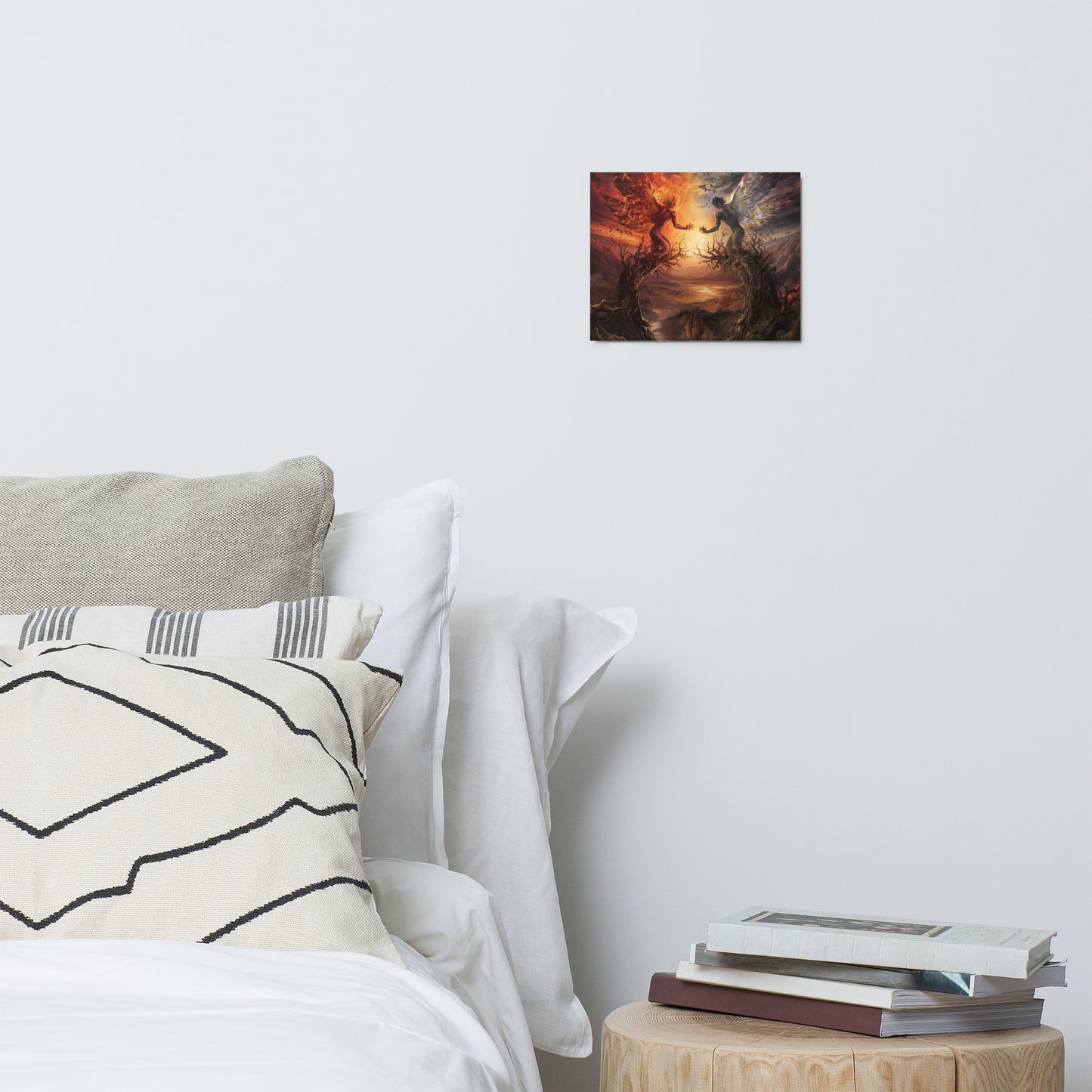 Angels & Demons Metal prints
