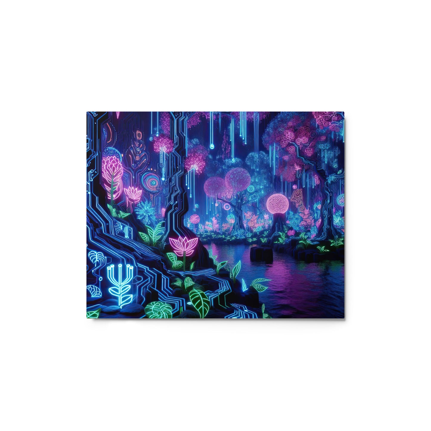 The Neon Forest Metal prints