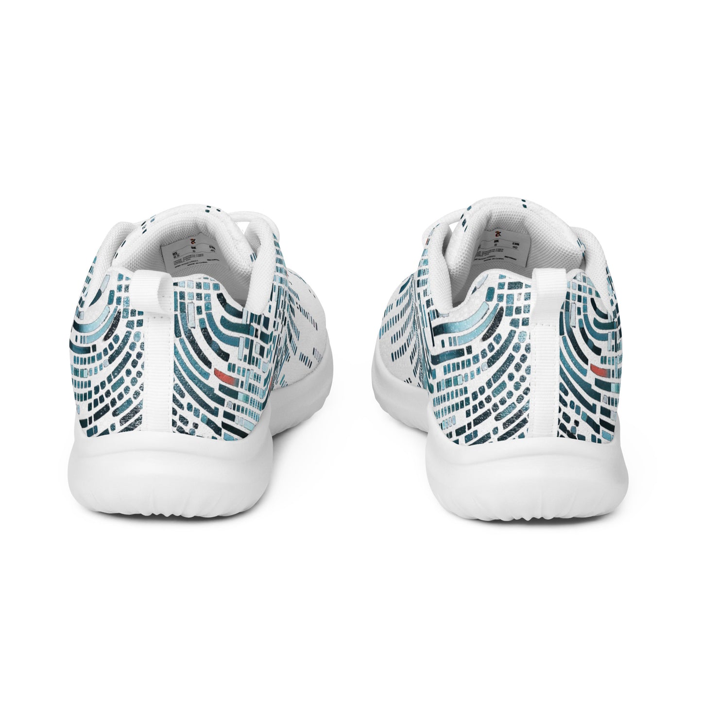 Blue AI Code Men’s athletic shoes