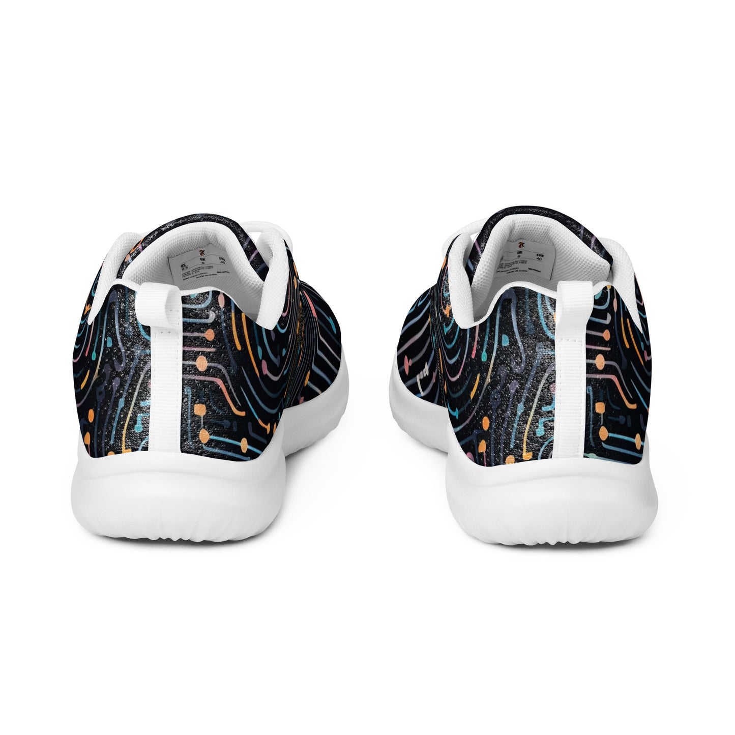 Black AI Circuit Code Men’s athletic shoes