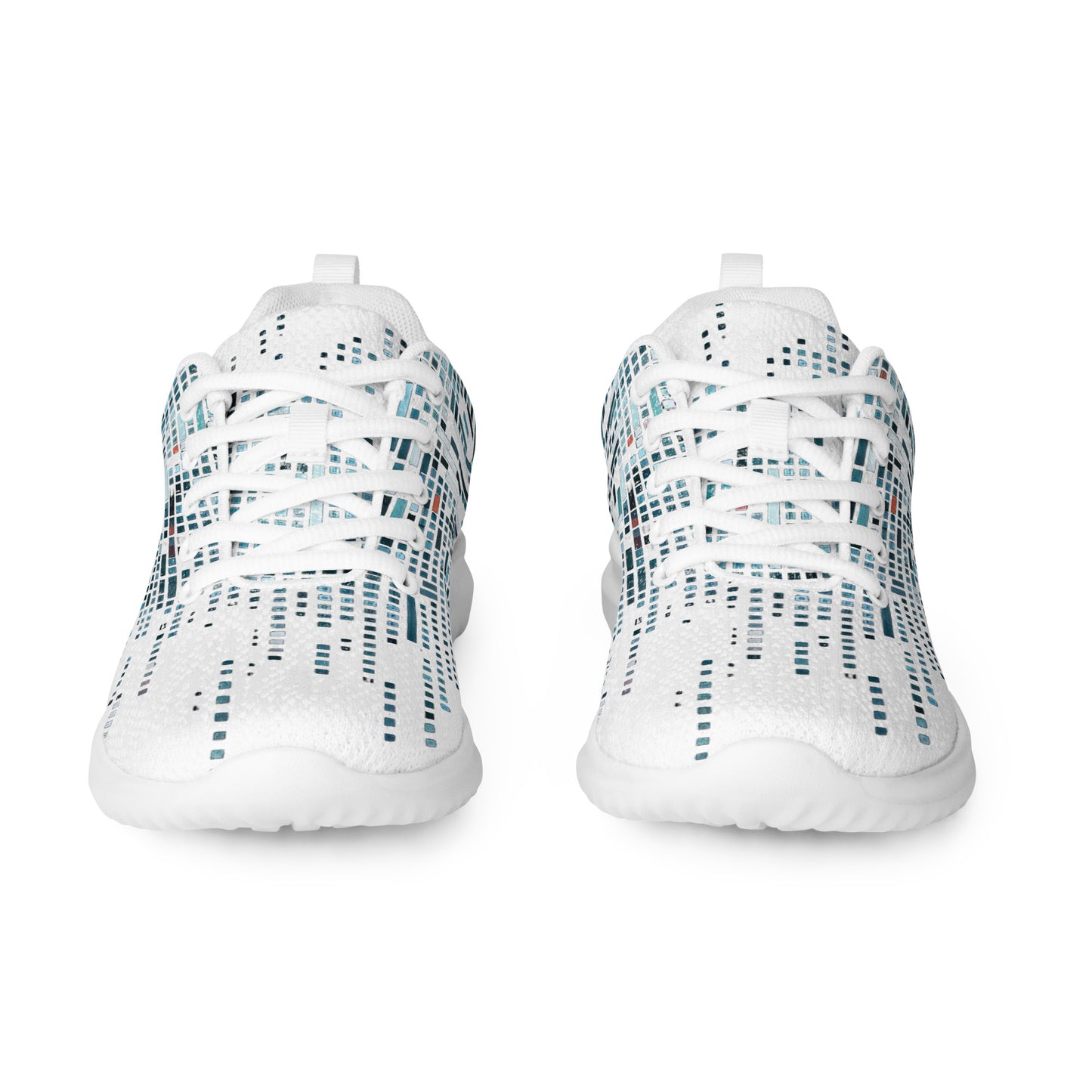Blue AI Code Men’s athletic shoes