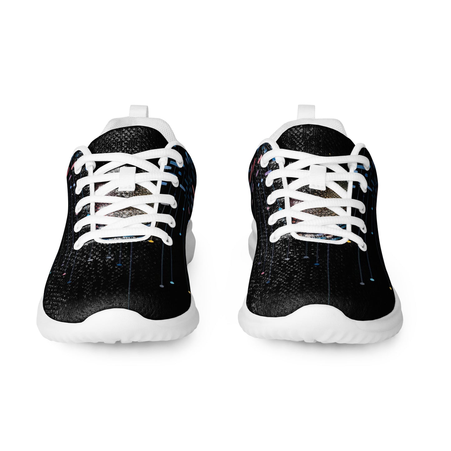 Black AI Code Men’s athletic shoes