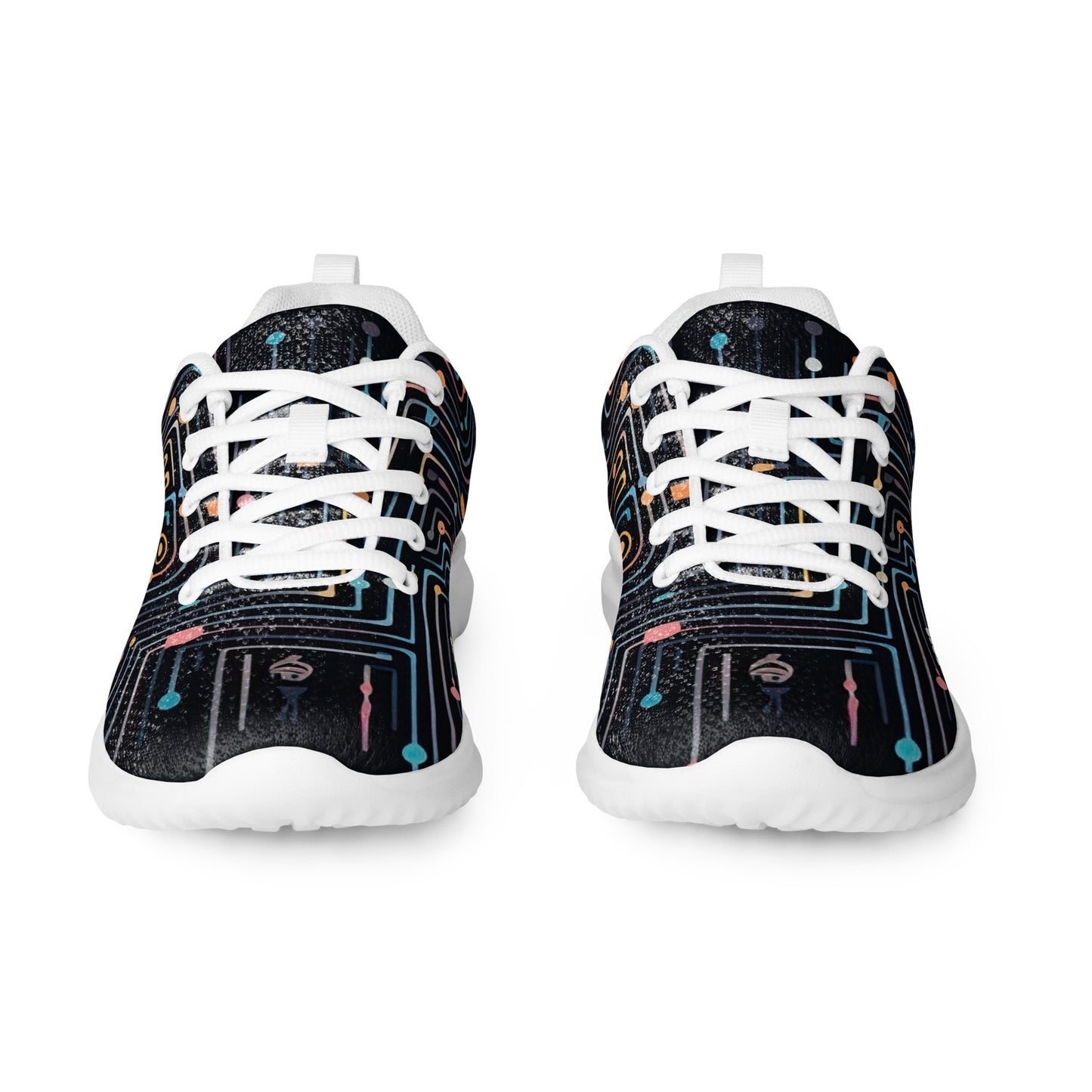 Black AI Circuit Code Men’s athletic shoes