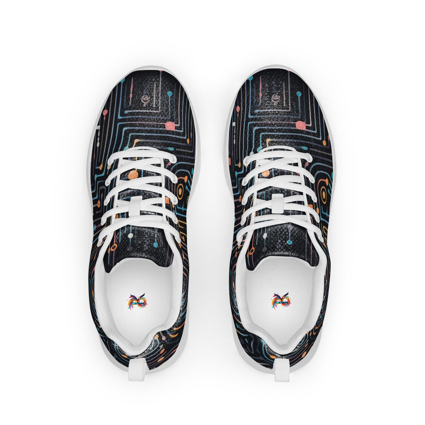 Black AI Circuit Code Men’s athletic shoes