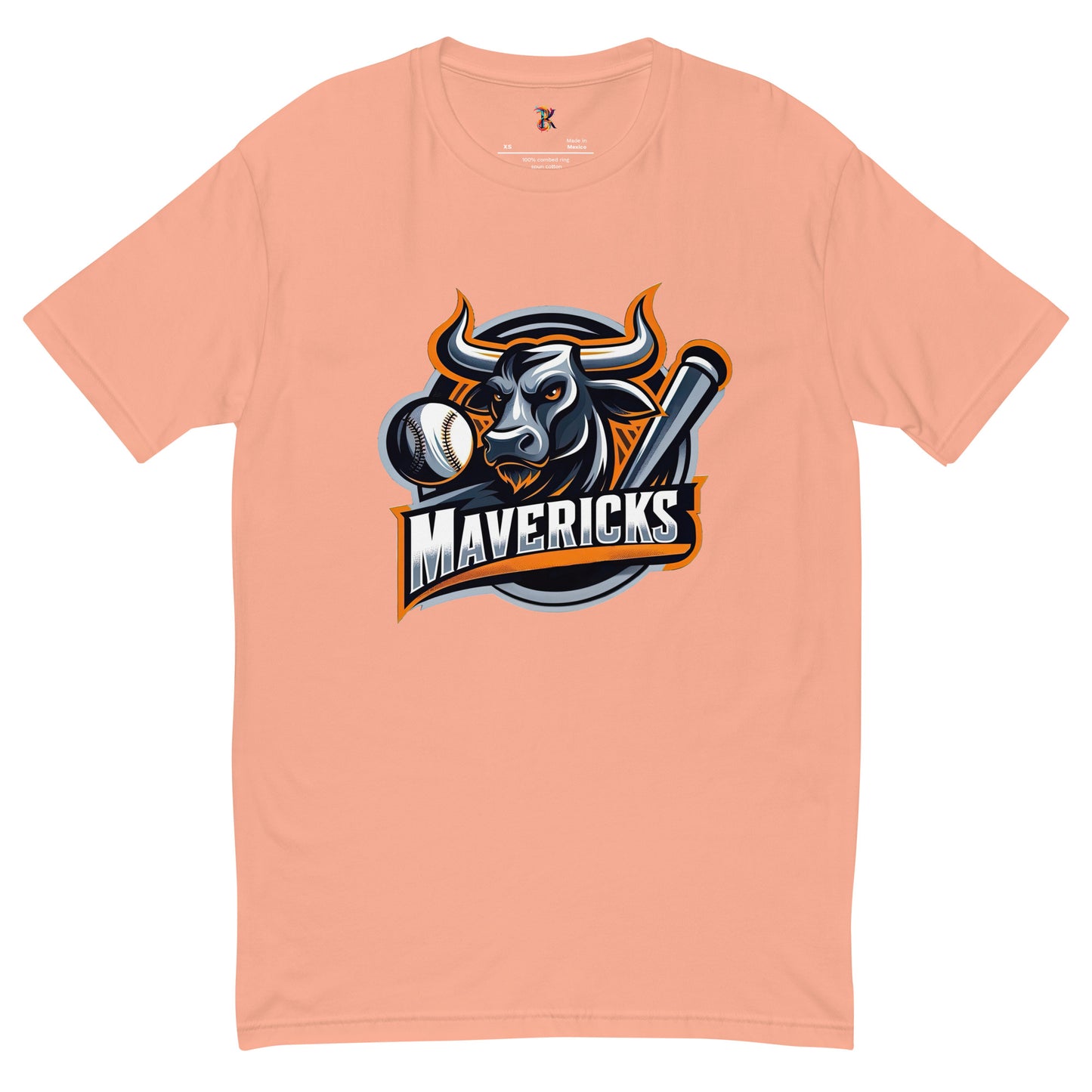 Men's Mavericks Baseball Logo Short Sleeve T-shirt